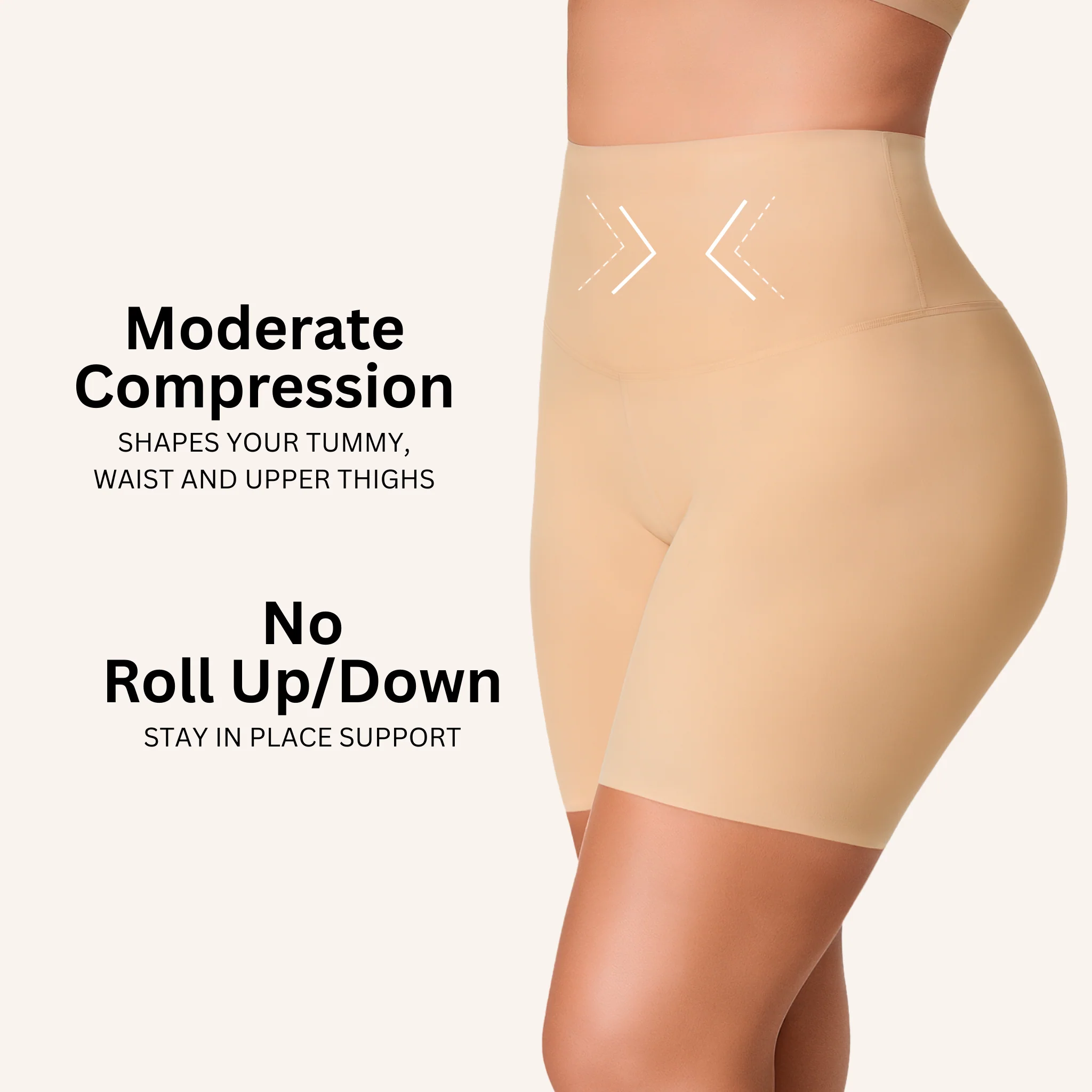 Anti-Roll Shaper Shorts