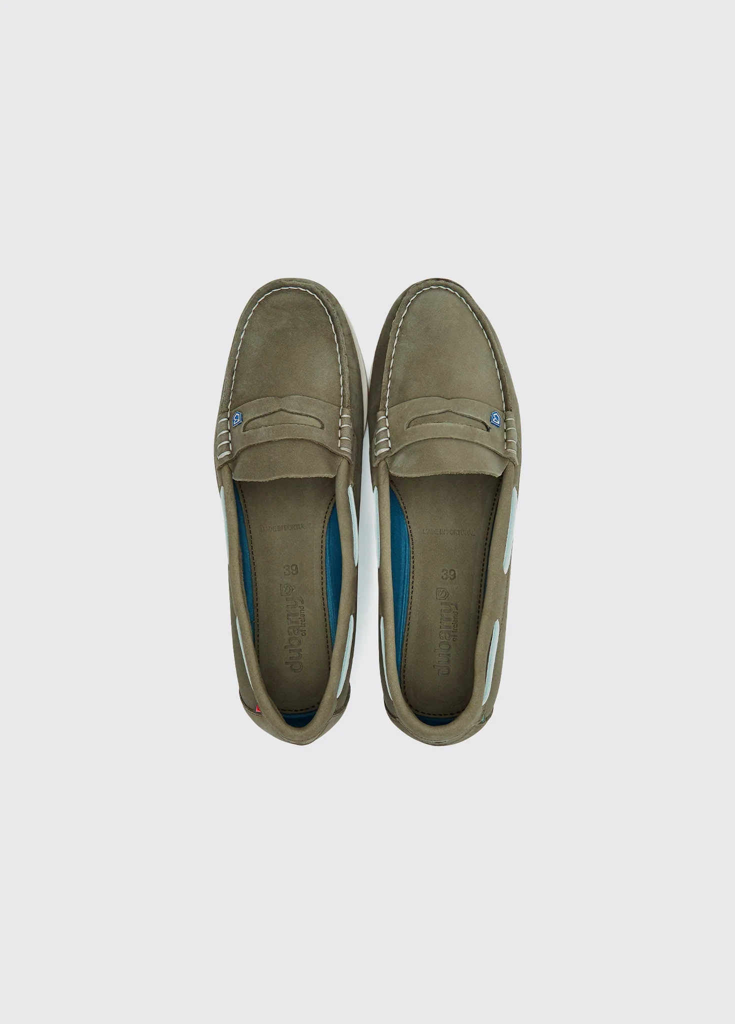 Belize Boat Shoe - Pesto
