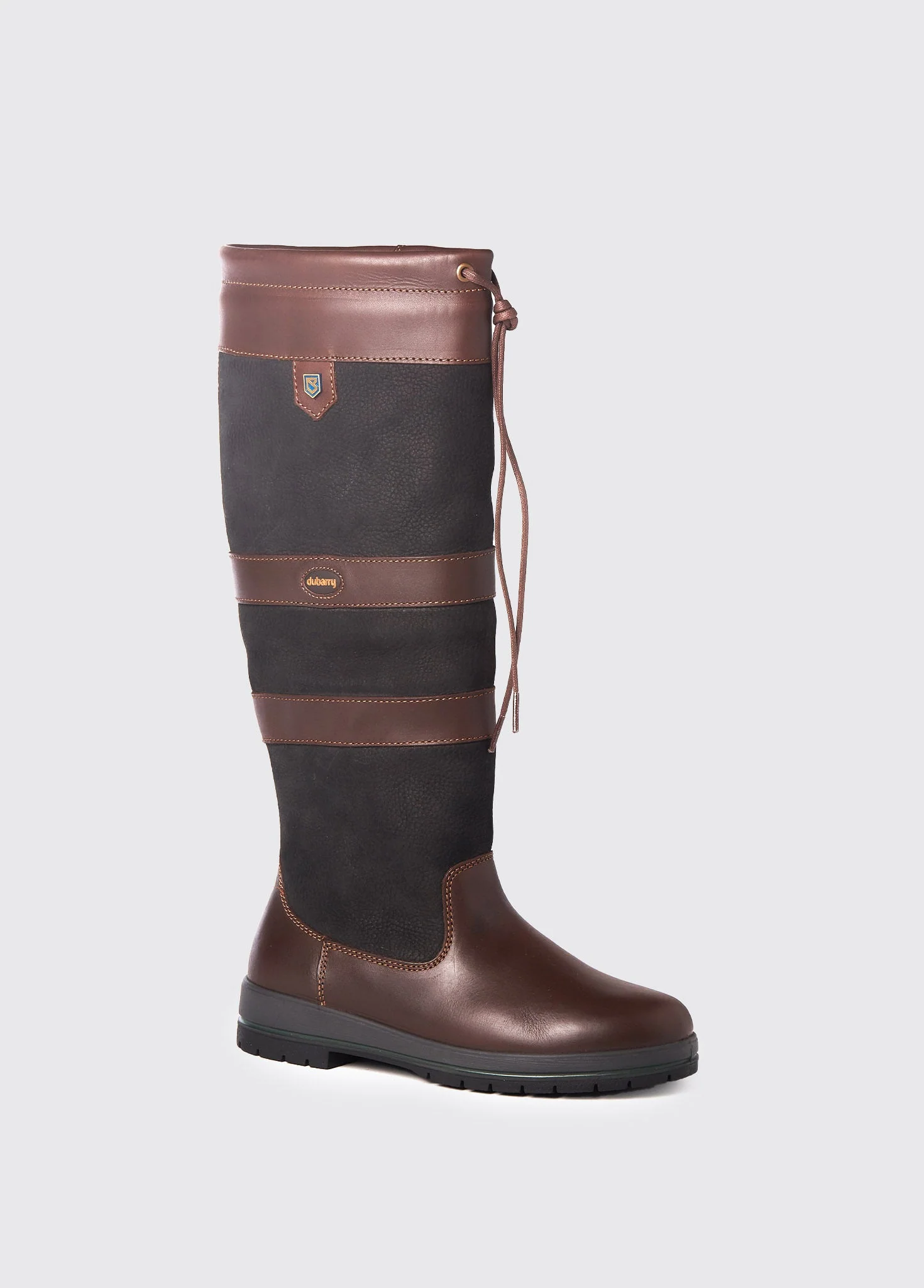 Galway Mens Country Boot  - Black/Brown