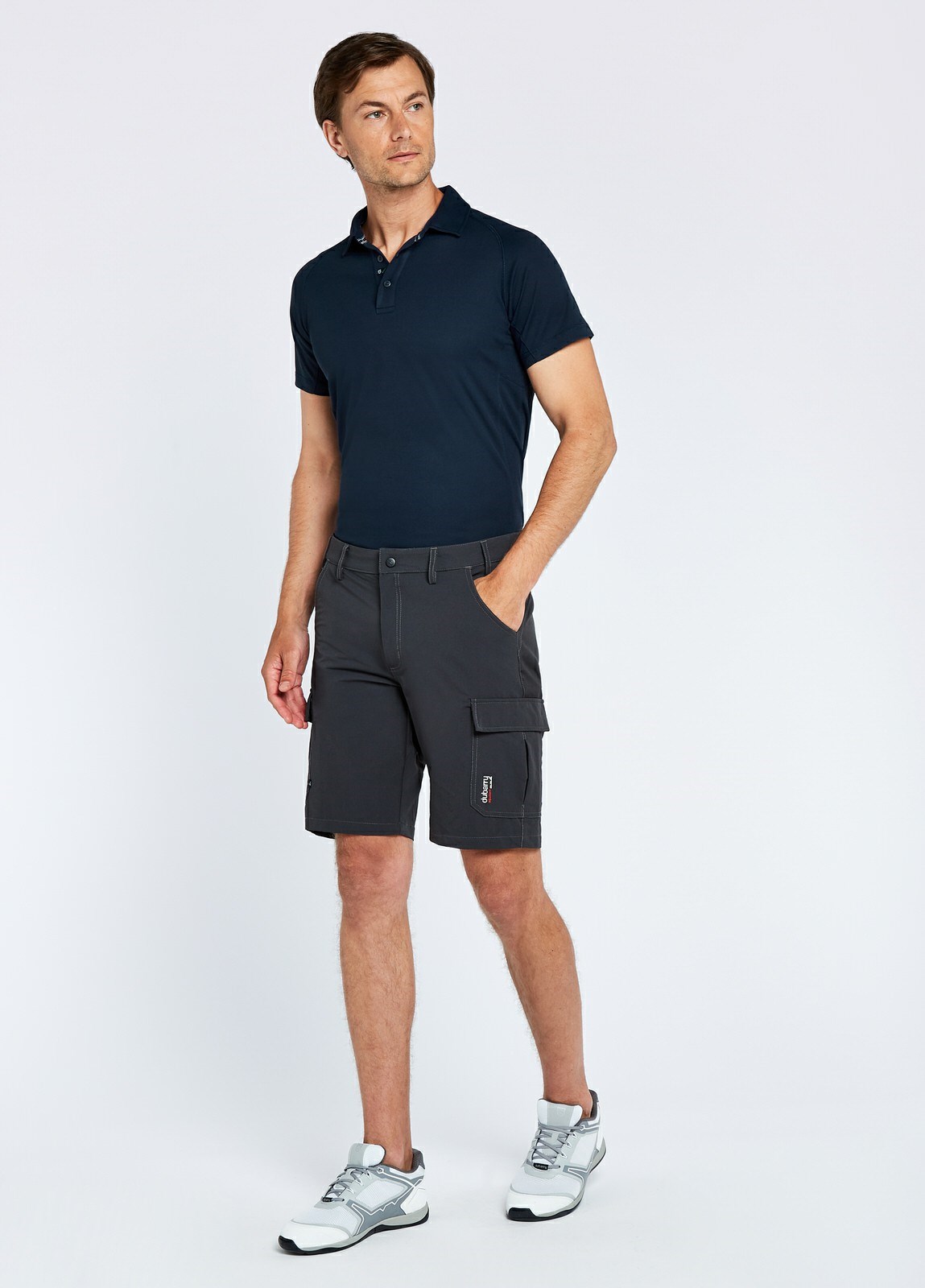 Dubarry Menton Technical Men's Polo Shirts Navy
