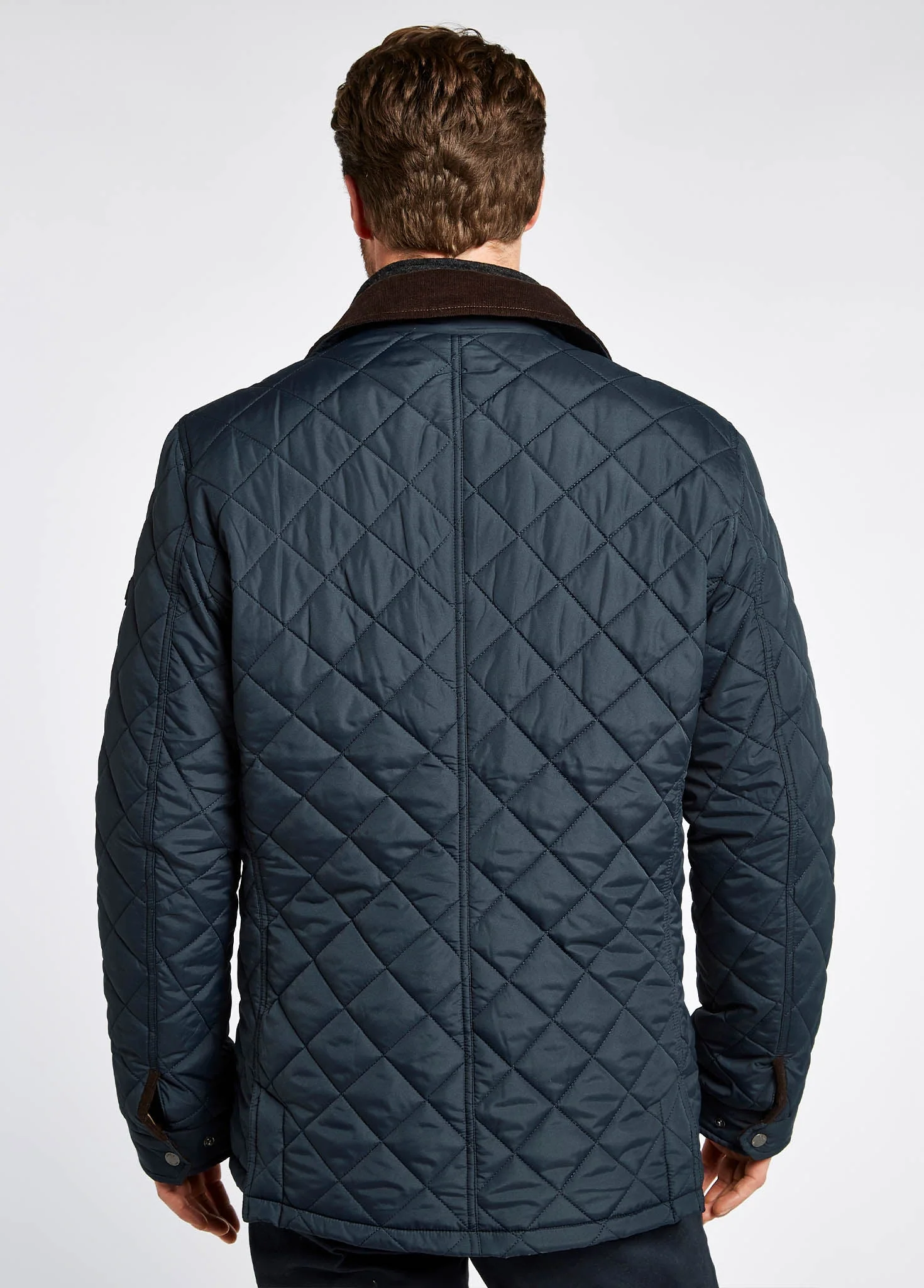 Mountusher Men's Quilted Jacket - Navy