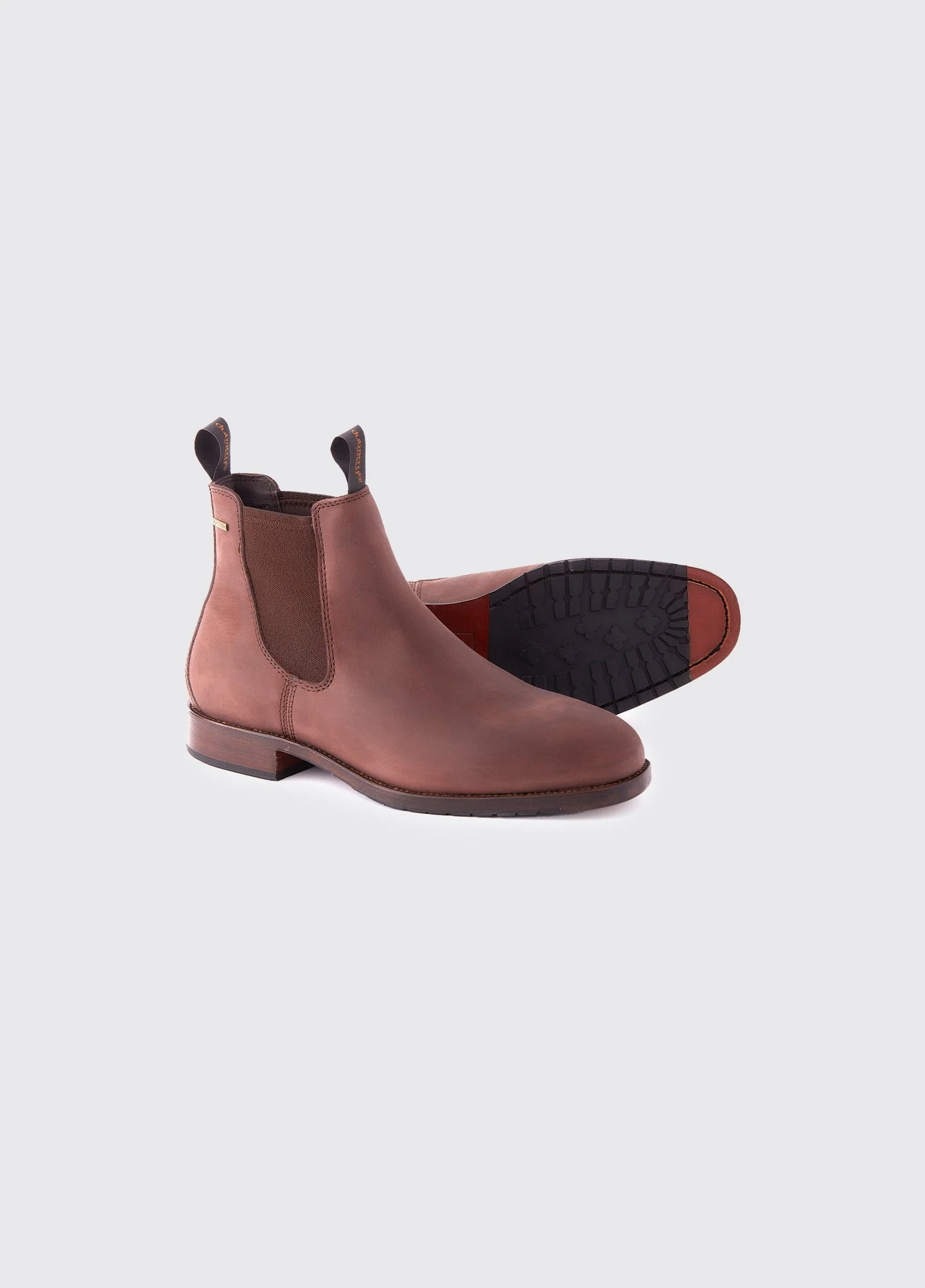 Kerry Leather Soled Chelsea Boot - Old Rum
