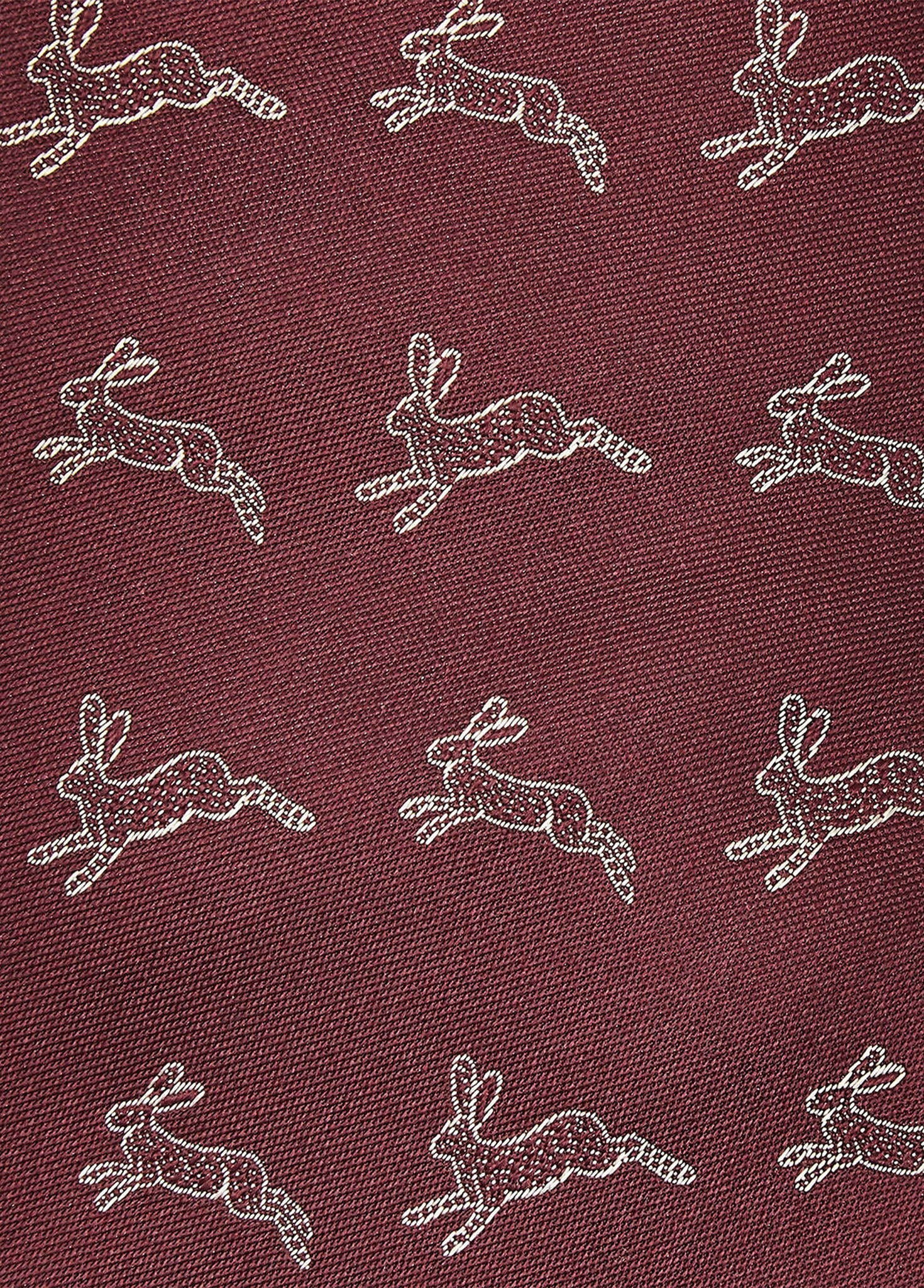 Lacken Mens Silk Tie - Merlot Multi