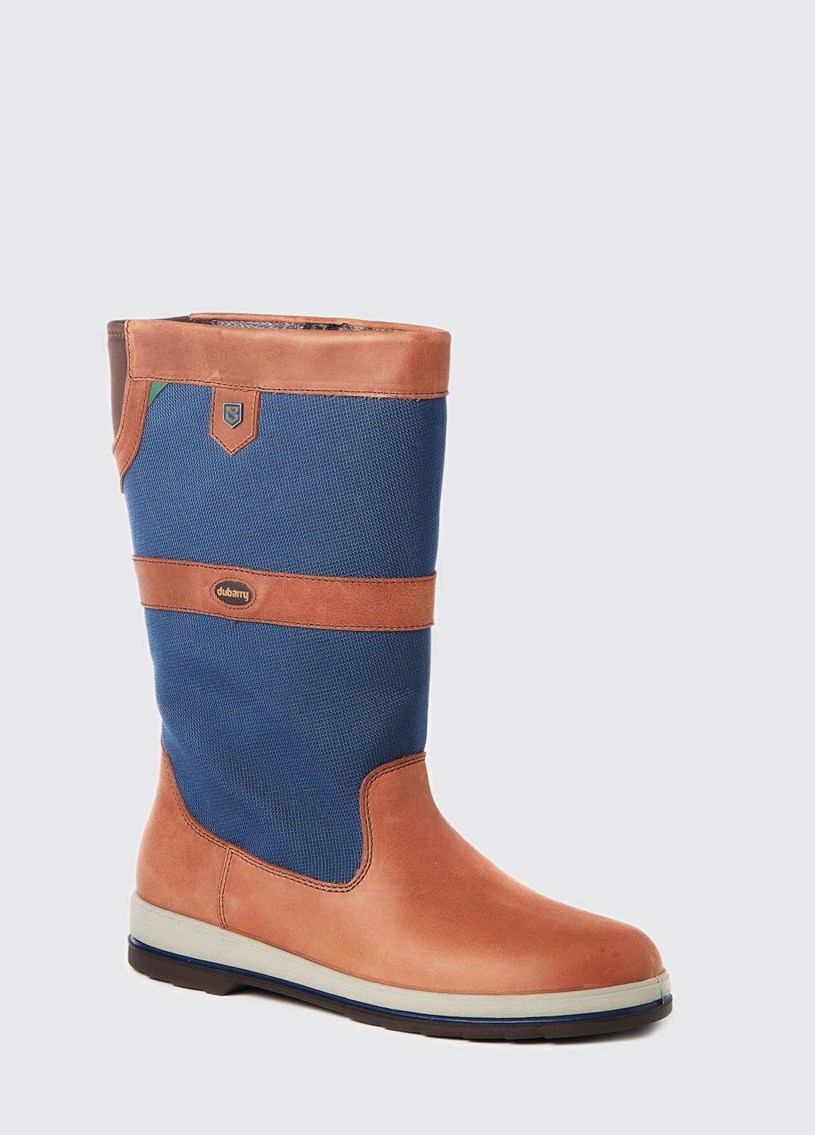 Dubarry Shamrock Men's Sailing Boots Navy / Brown