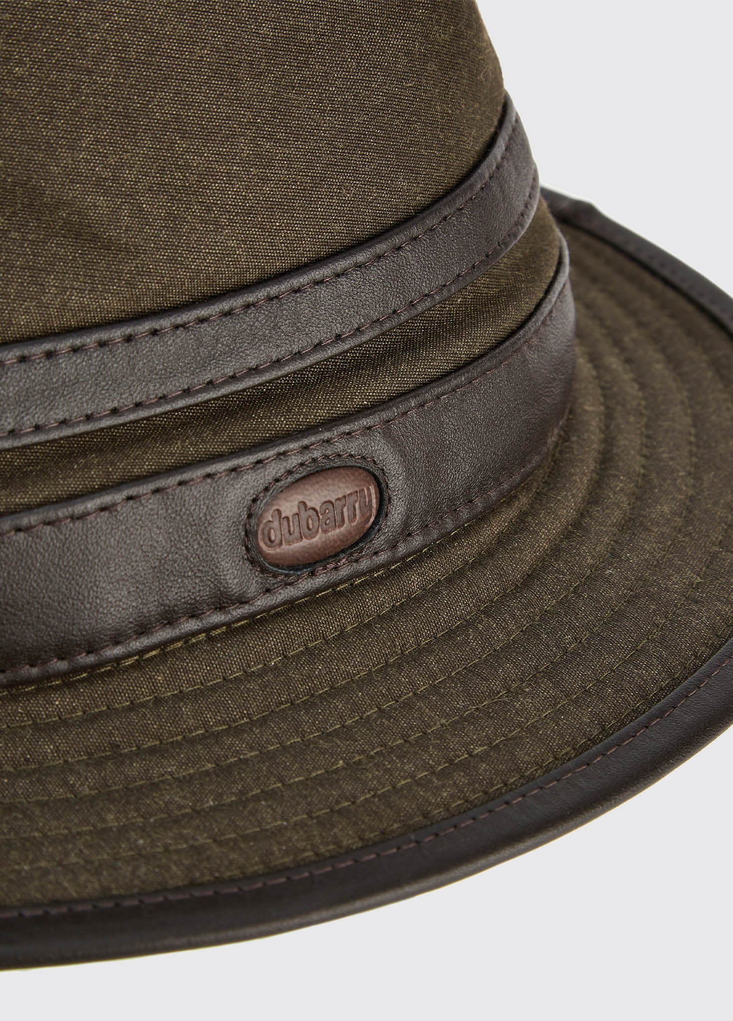 Butler Brimmed Rain Hat - Olive
