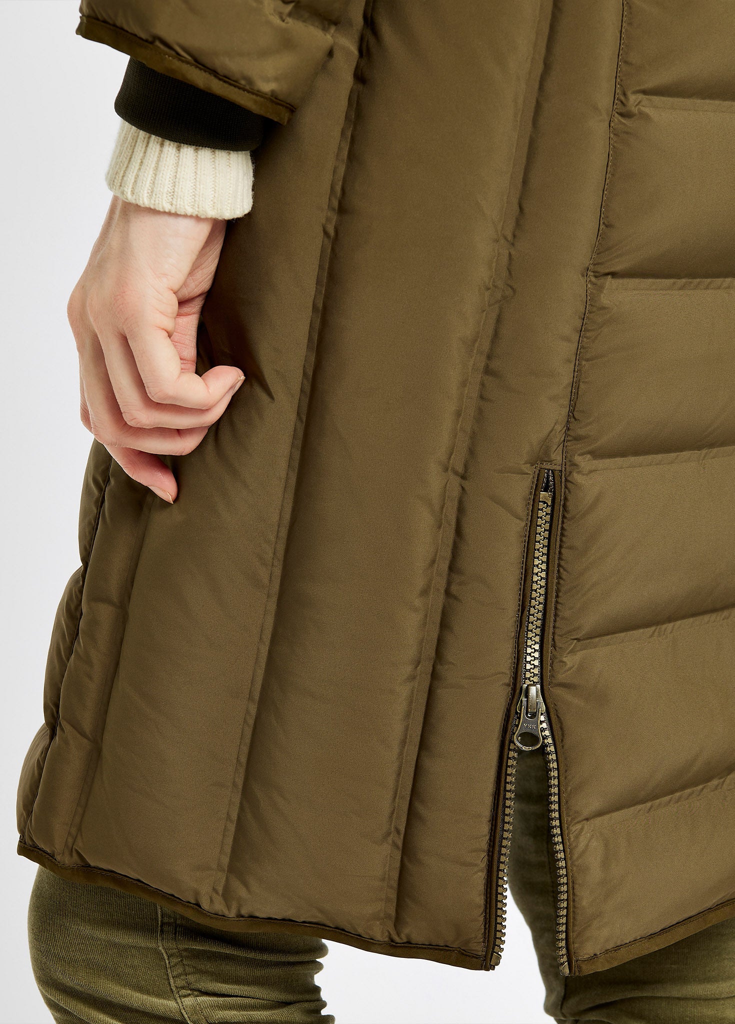 Meyers ladies' long length coat - Breen