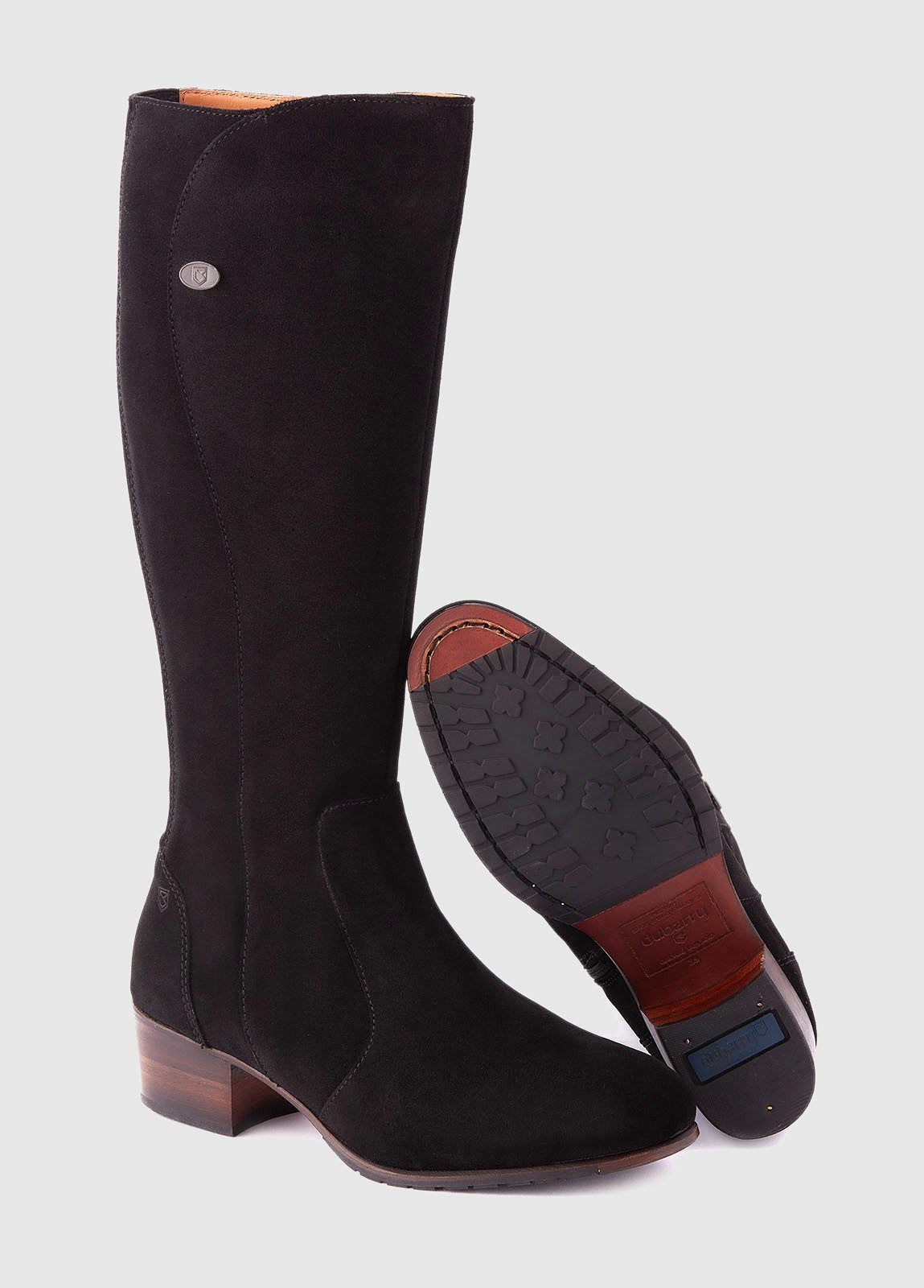 Dubarry Downpatrick Women's Knee High Boots Black