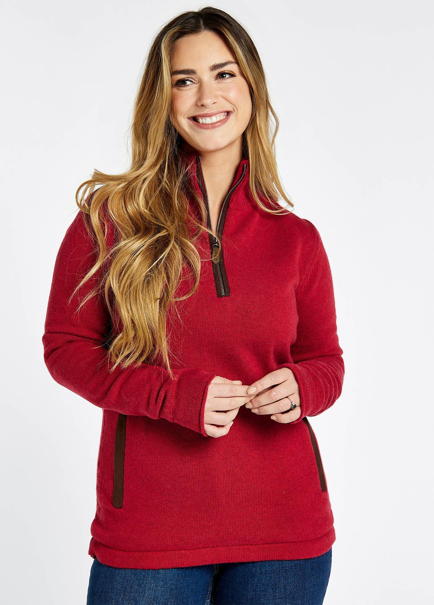 Morrisey Women's Windproof Sweater - Cardinal