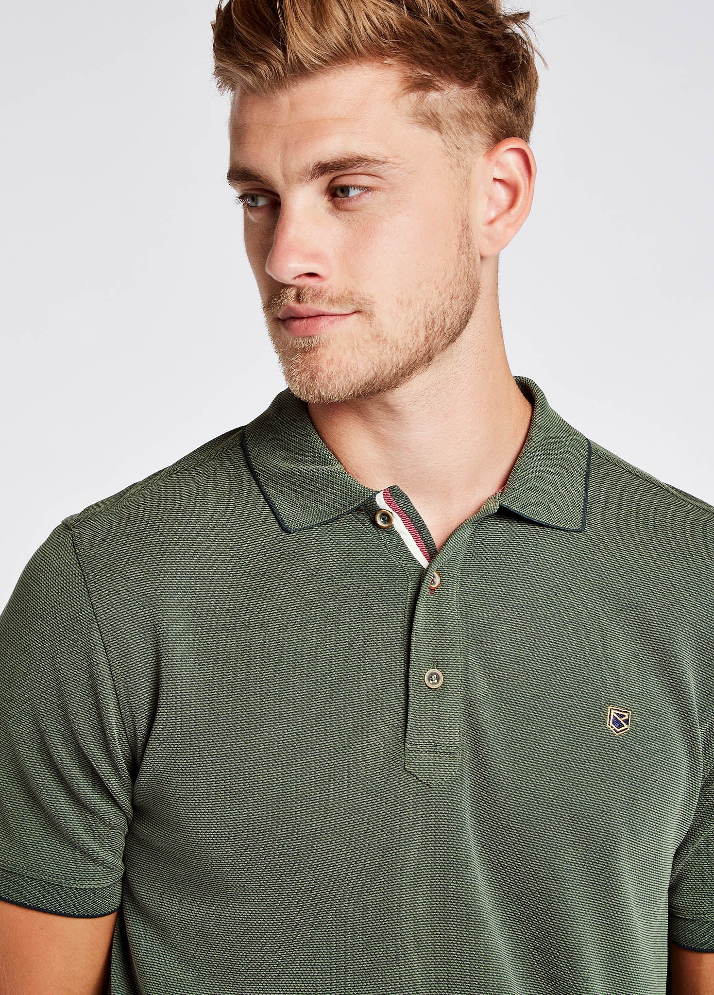 Morrison Men's Polo - Pesto