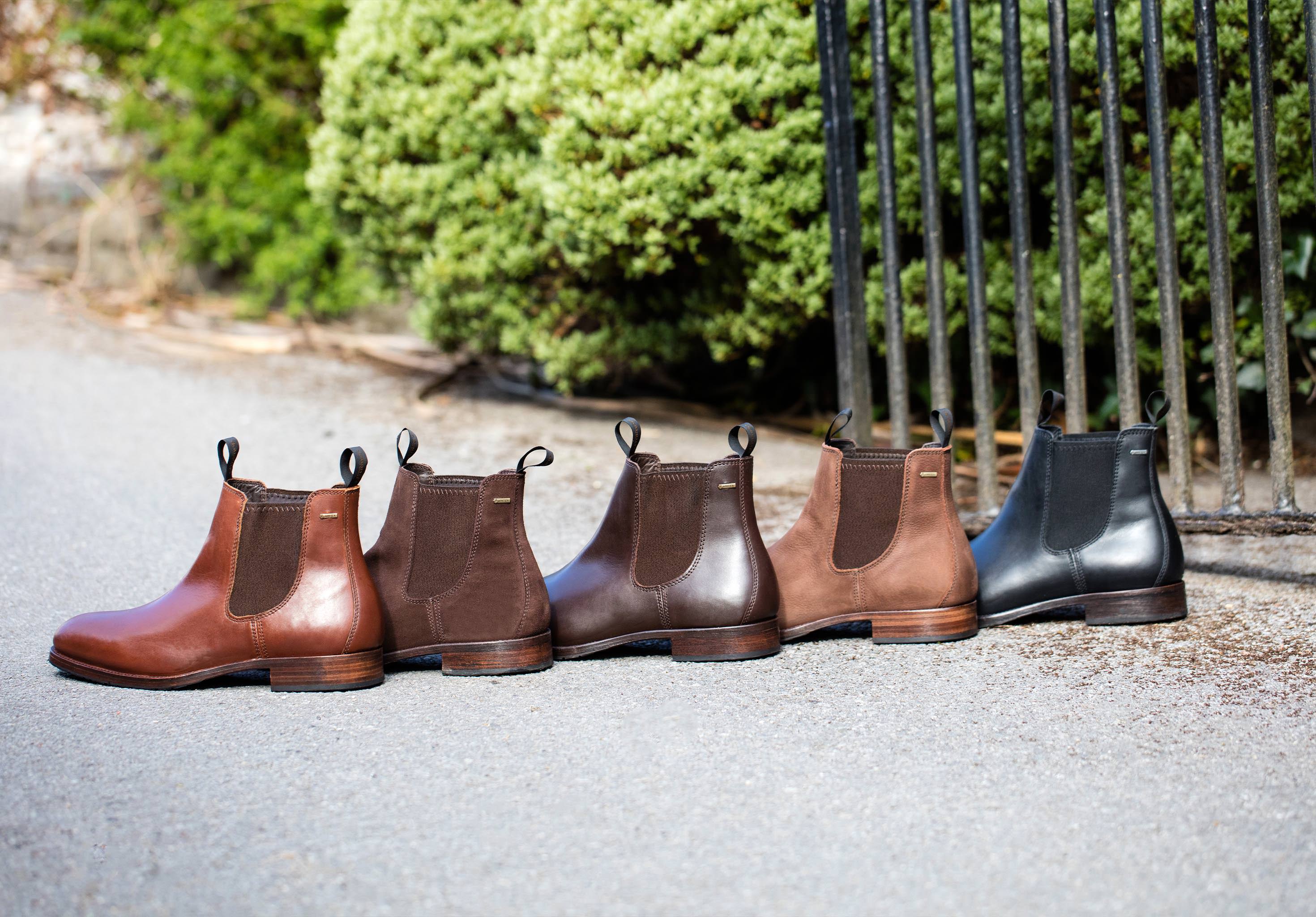 Kerry Leather Soled Chelsea Boot - Black