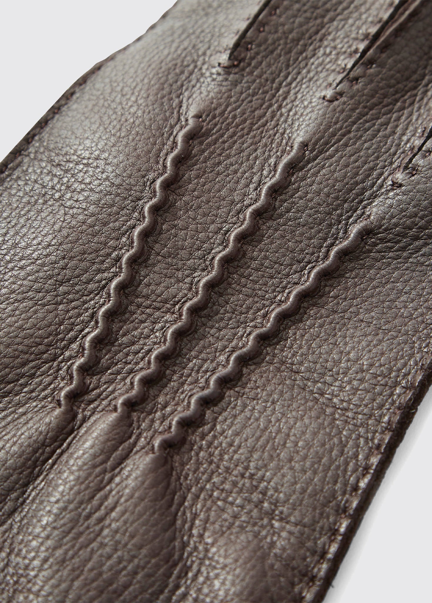 Lisryan Men's Leather Gloves - Mahogany