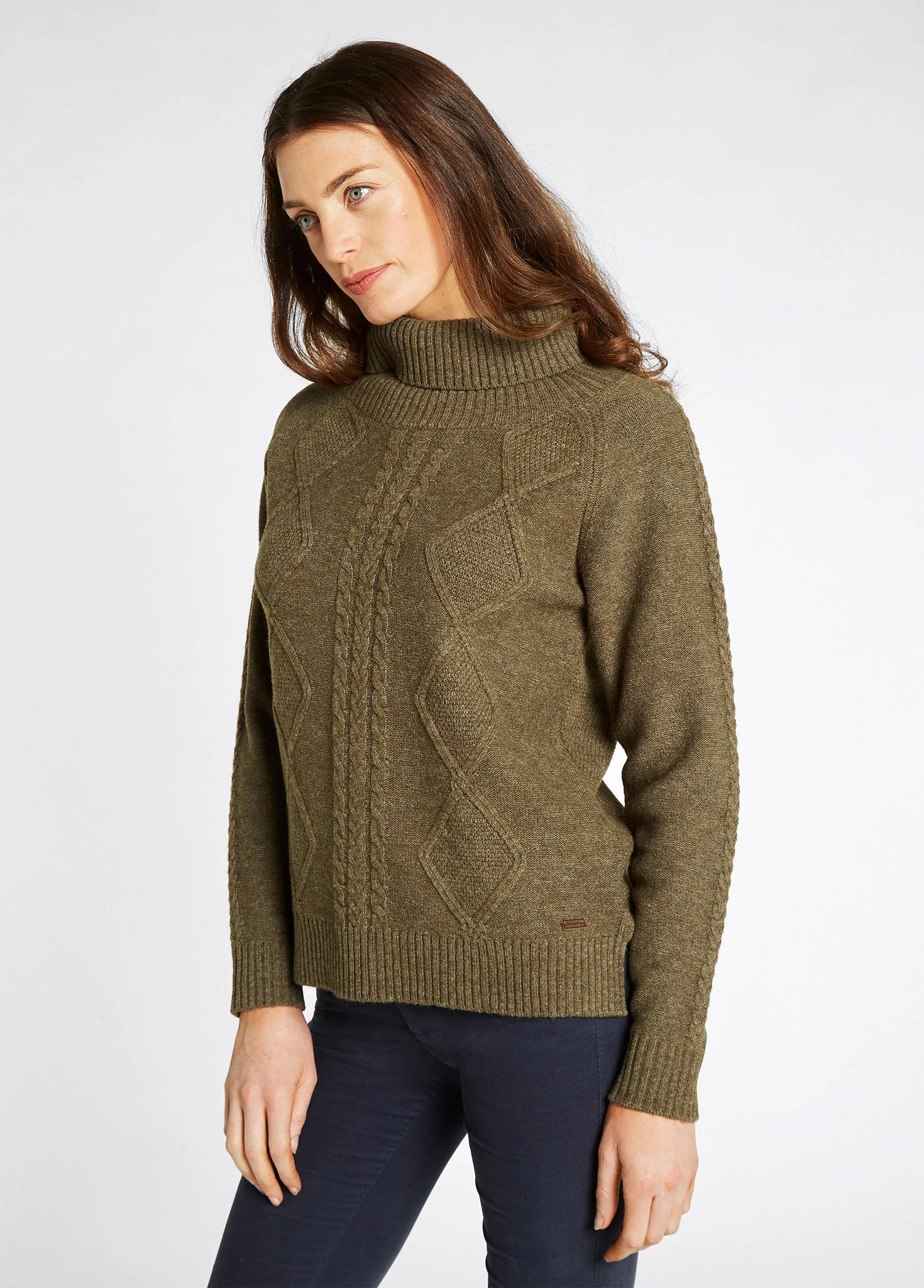 Kirkwood Women's Chunky Sweater - Dusky Green