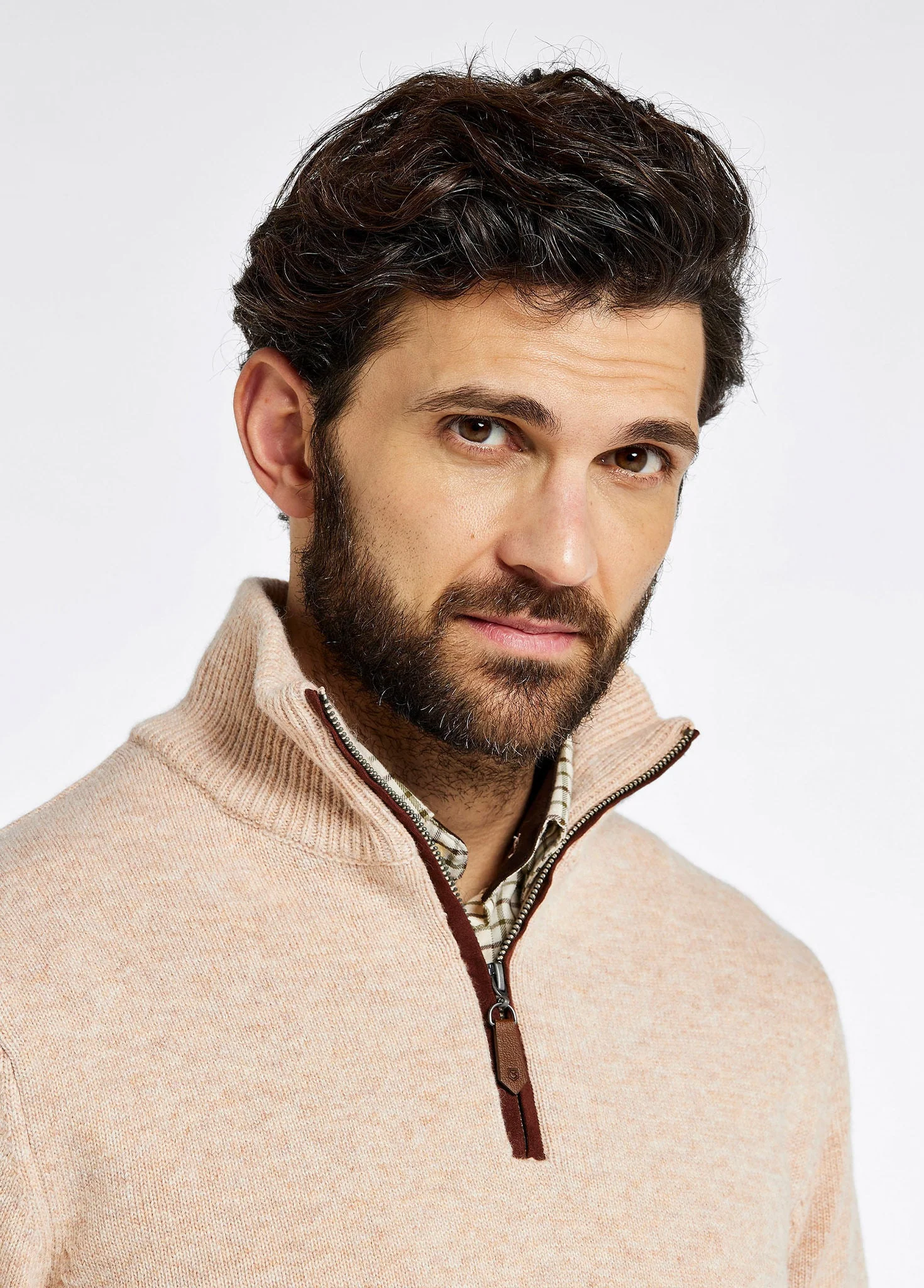 Feeney Men's Windproof Sweater - Oat