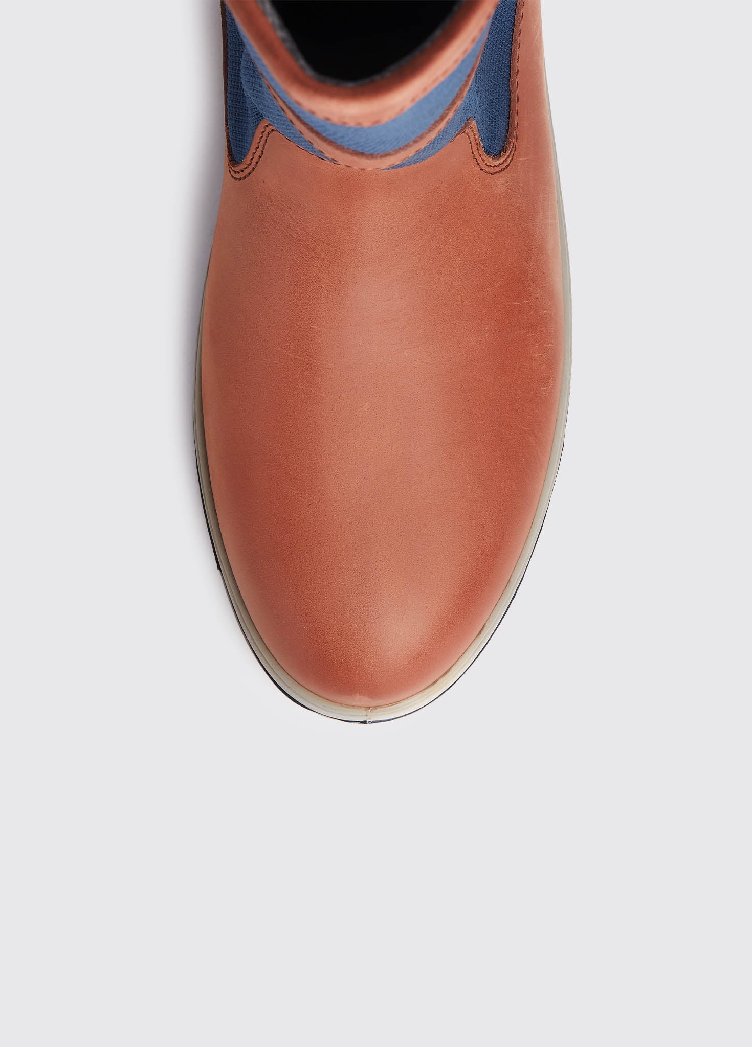 Shamrock Sailing Boot - Navy/Brown