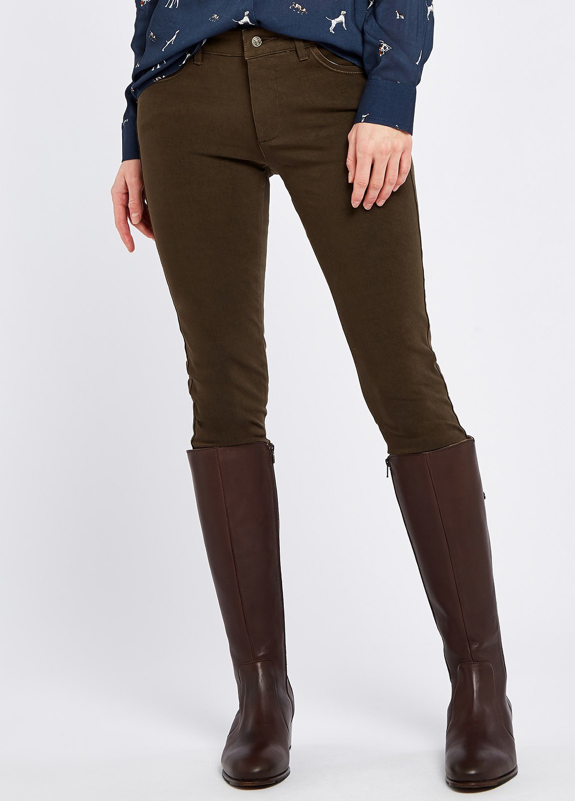 Dubarry Sallybrook Women's Trousers Brown