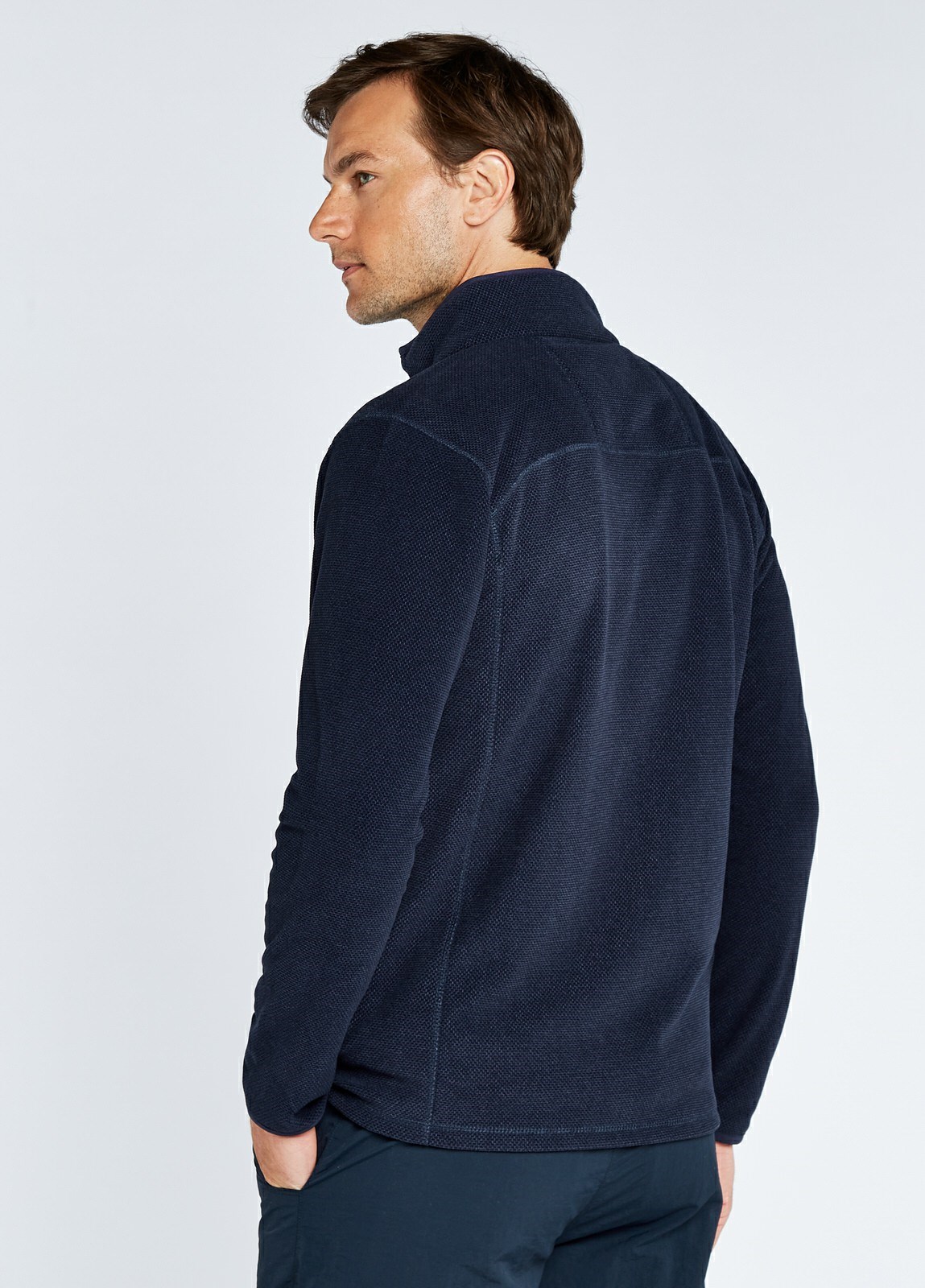 Dubarry Mustique Full-zip Fleece Men's Jackets Navy