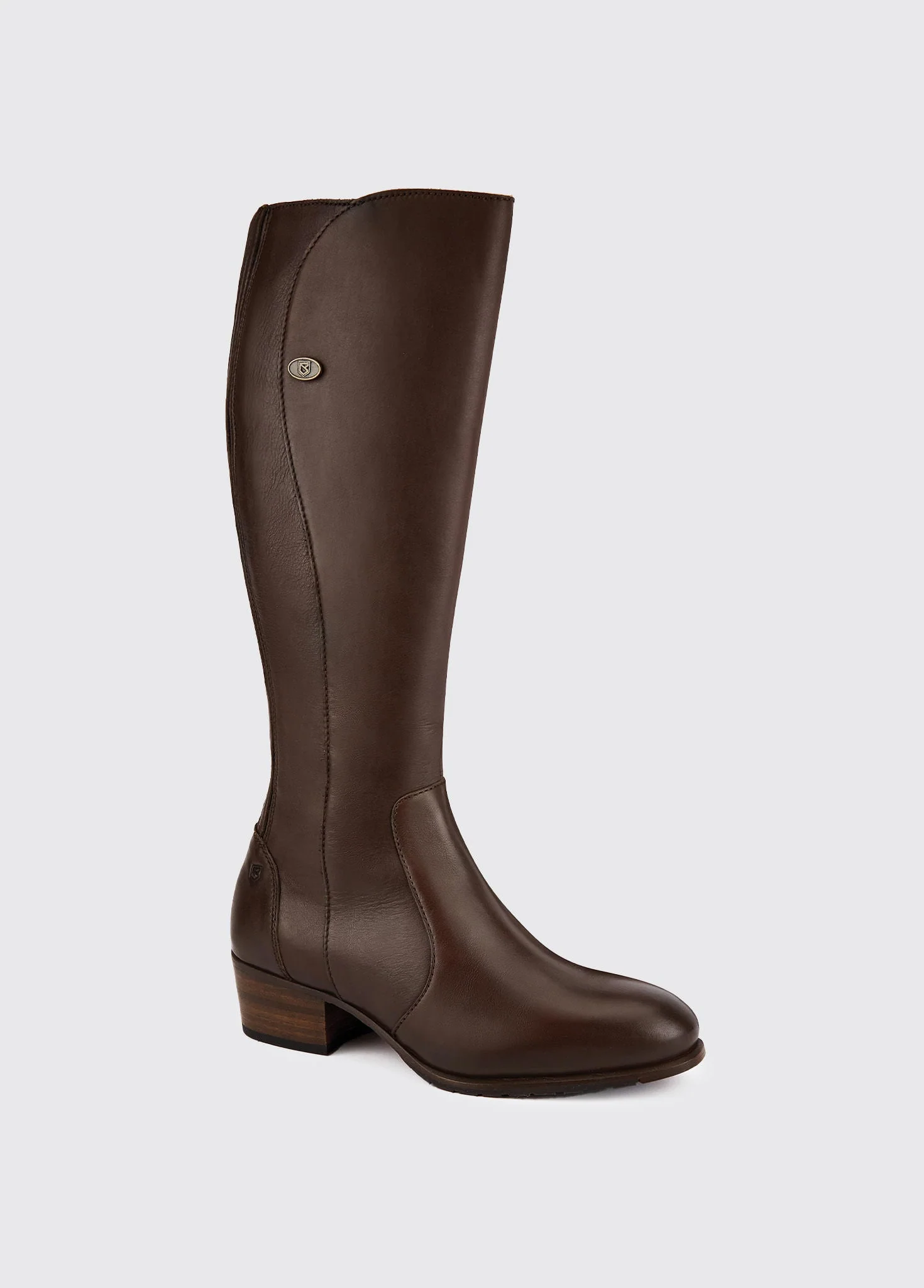 Downpatrick Knee High Suede Boot - Old Rum