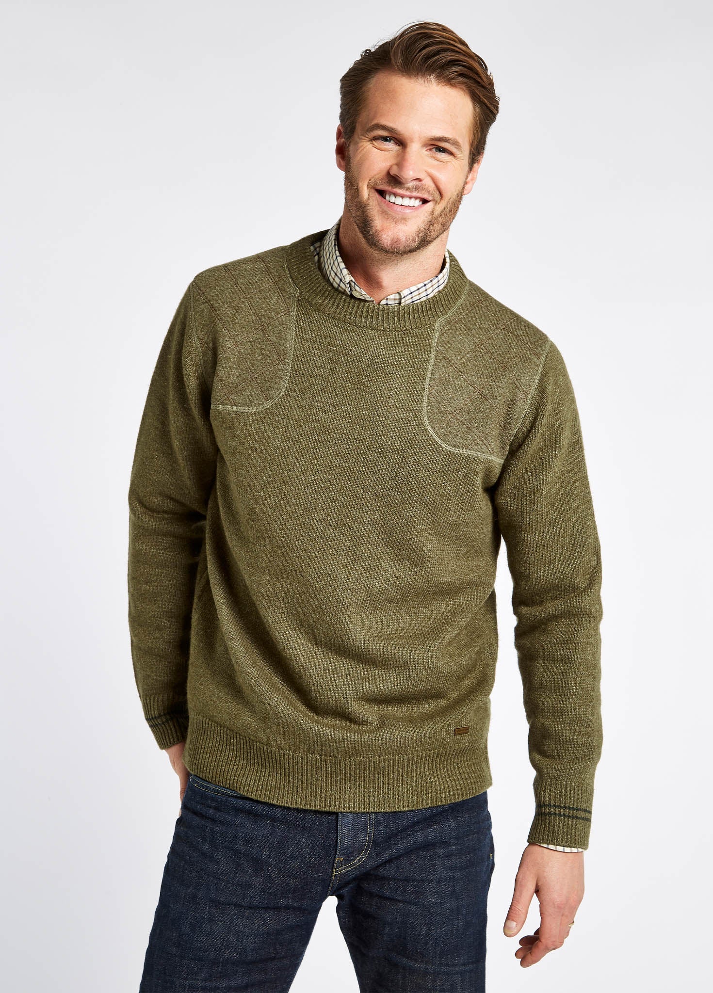 Clarinbridge Crew Neck Sweater - Dusky Green