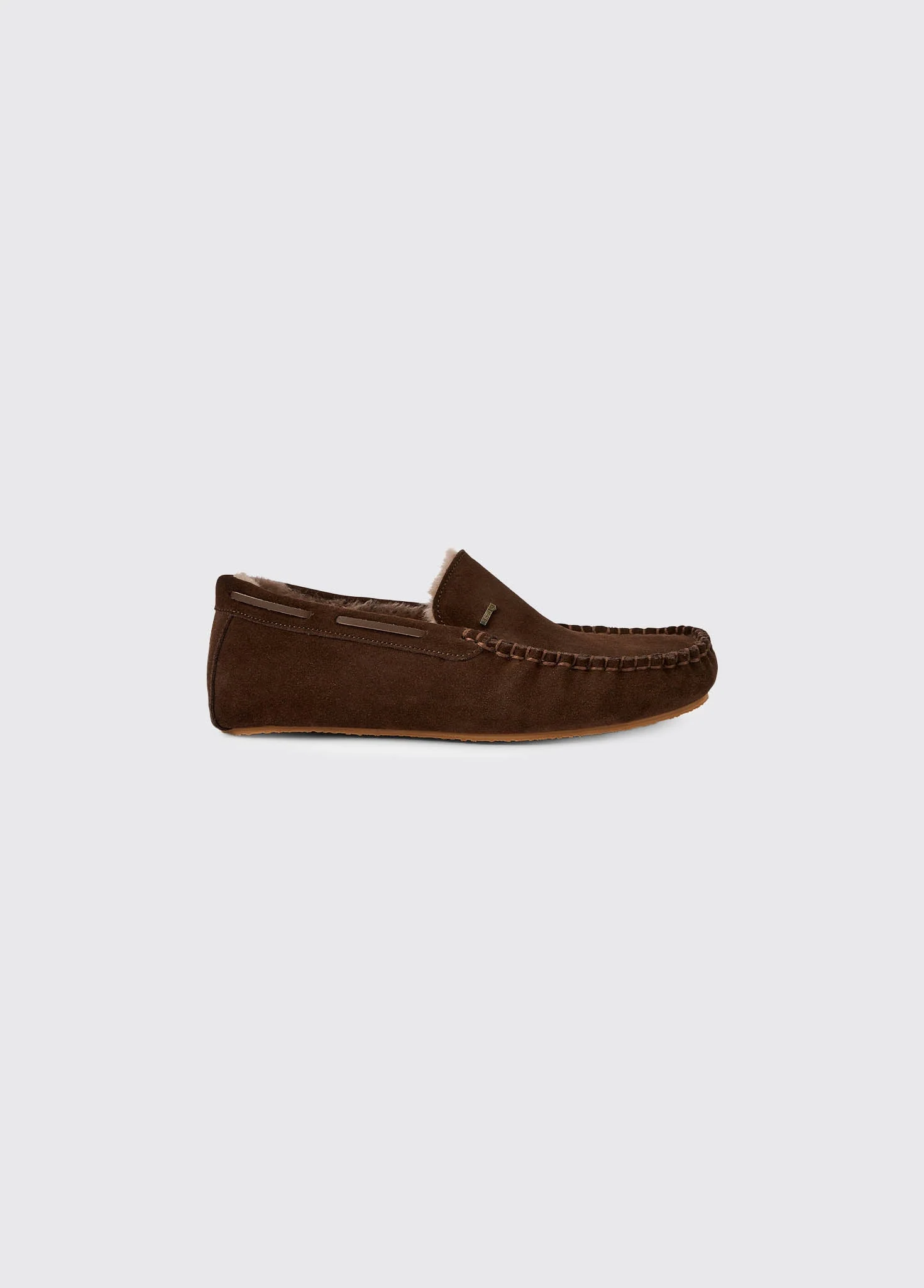 Ventry Men's Moccasin Slipper - Cigar