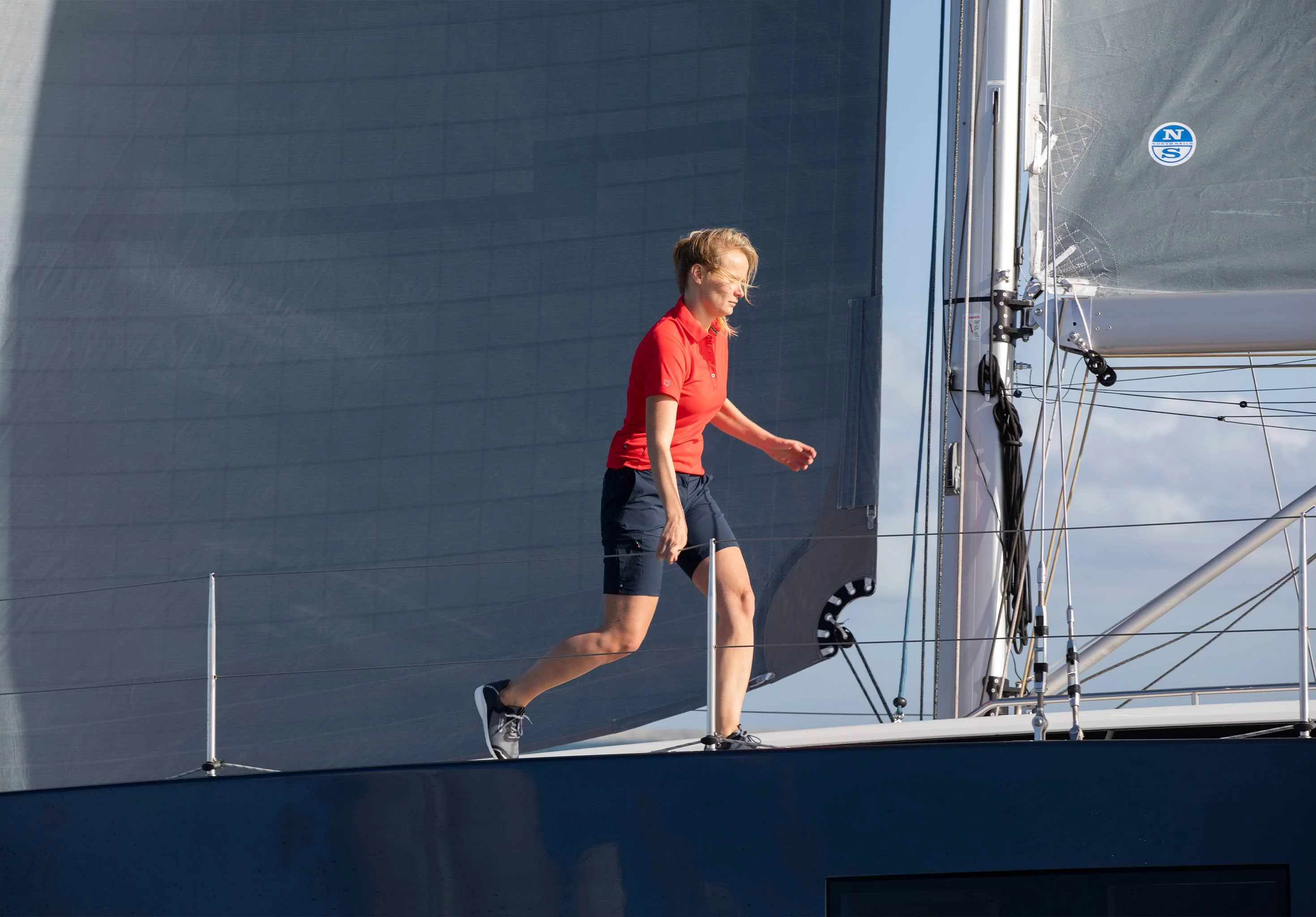 Minorca Womens Crew Shorts - Navy