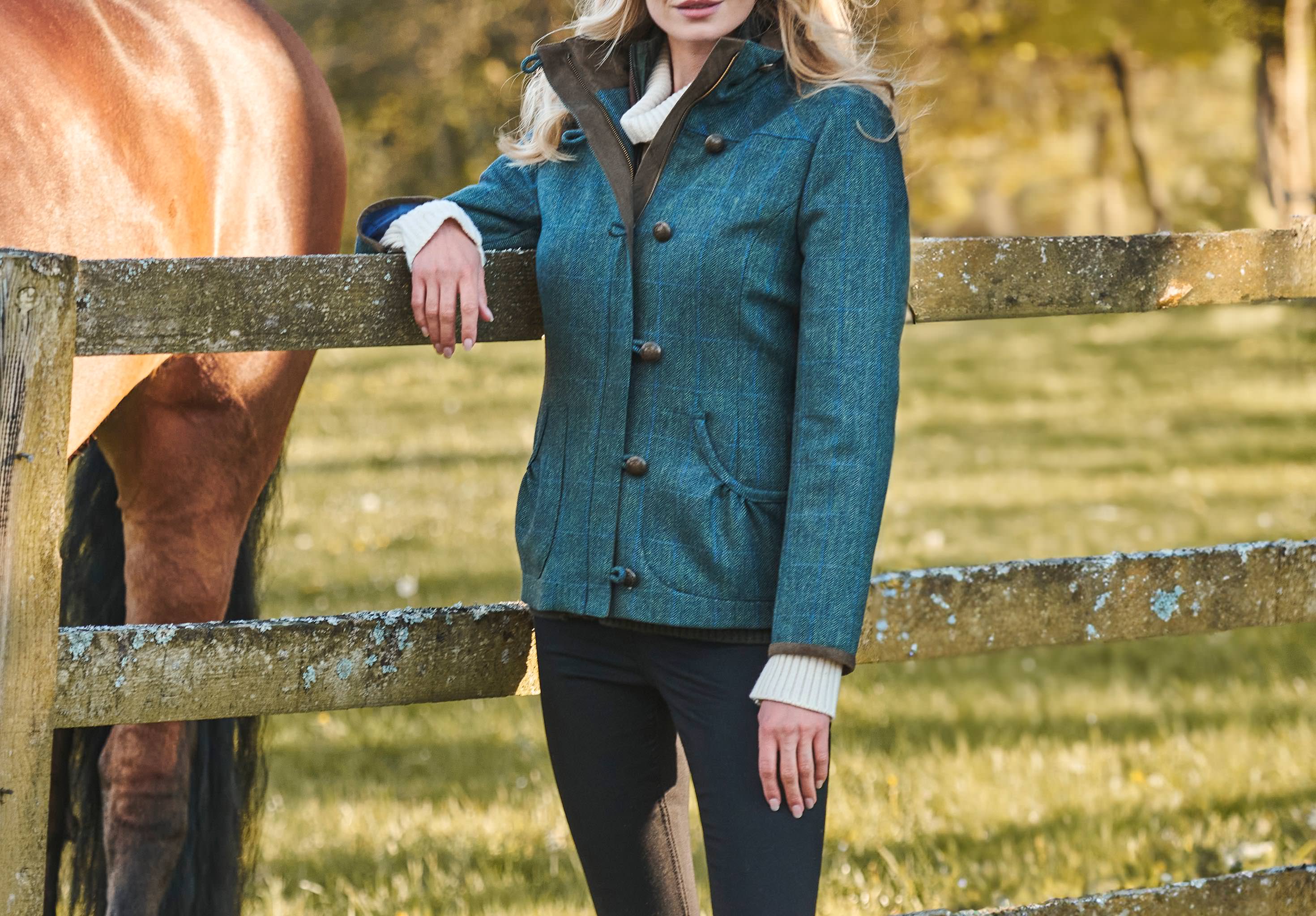 Bracken Tweed Coat - Mist