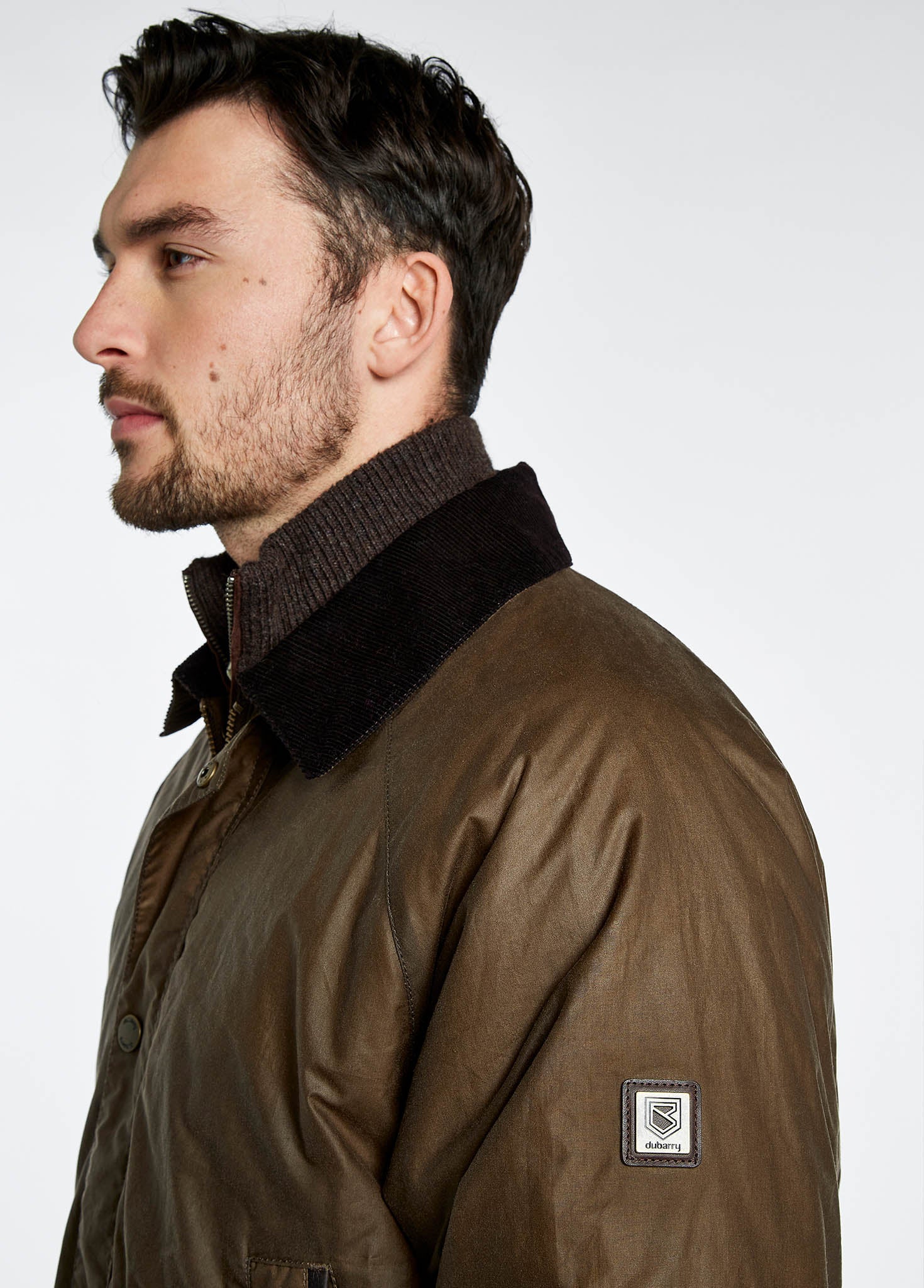 Brunswick Mens Waxed Cotton Jacket - Ginger