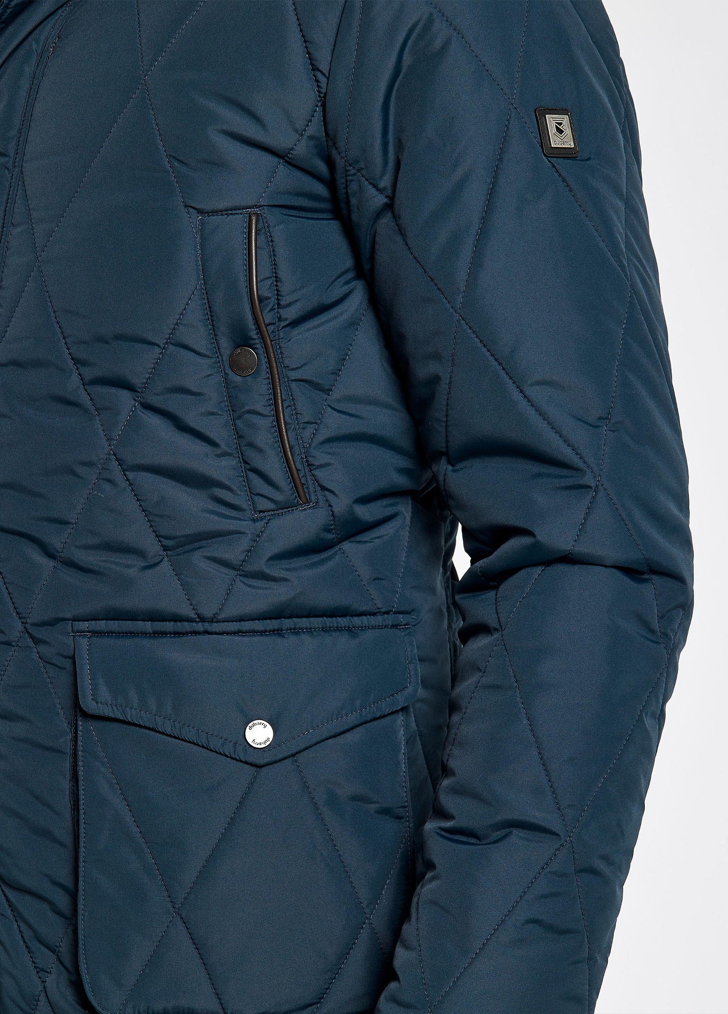 Farmley Men's Quilted Jacket - Navy