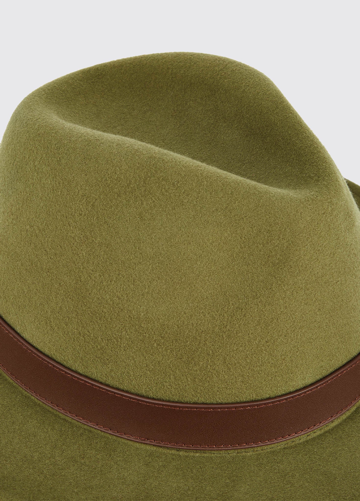 Gallagher Felt Hat - Olive