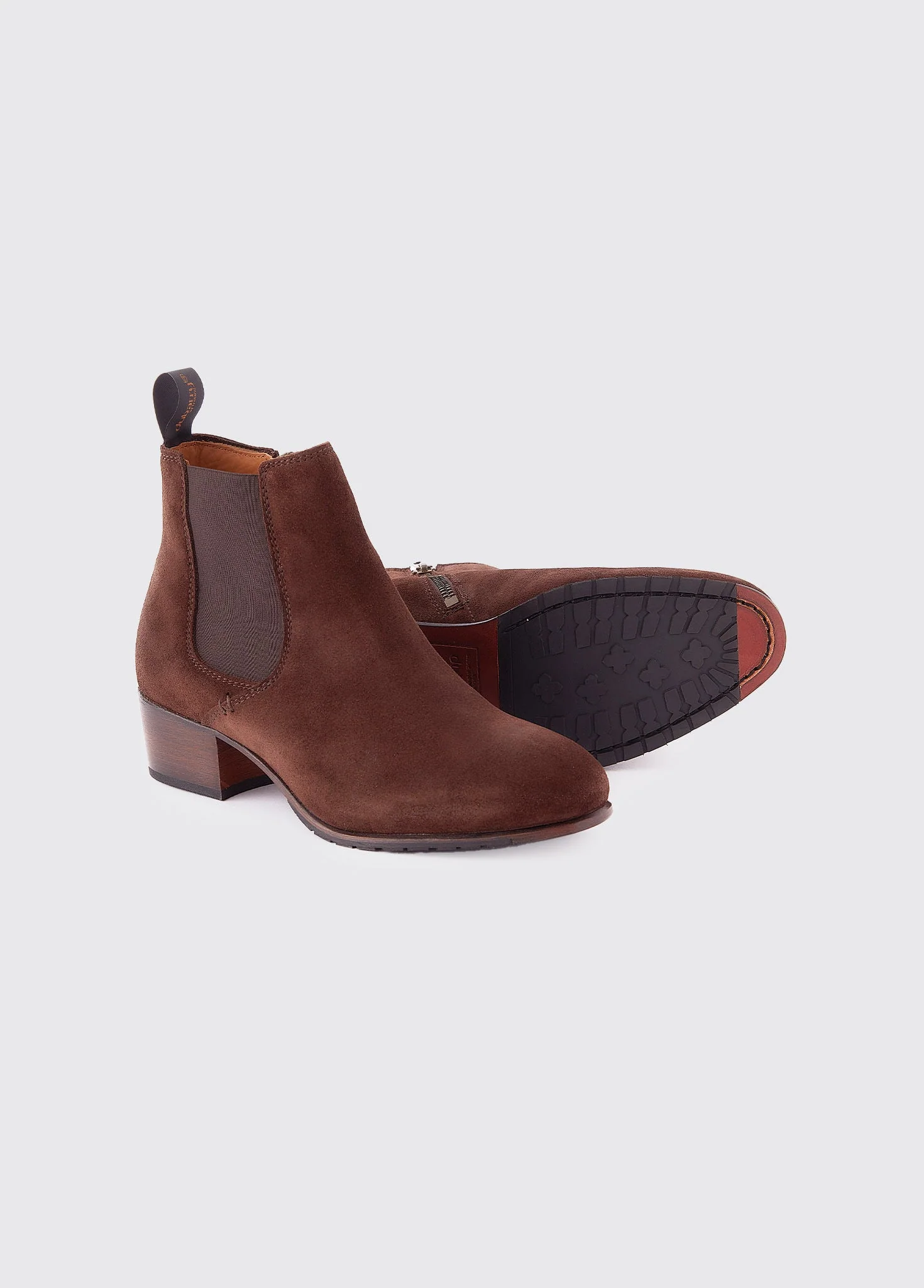 Bray Side Zip Ankle Boot - Cigar