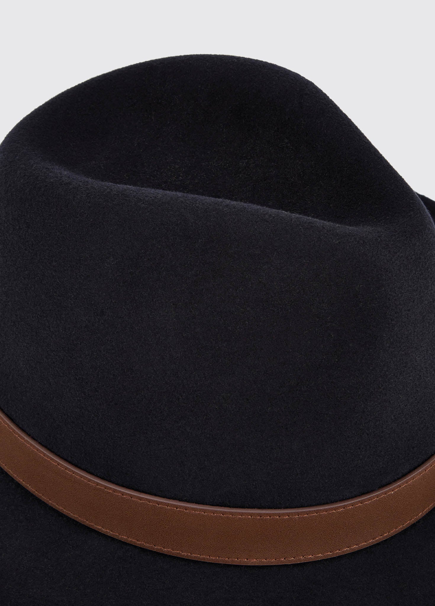 Gallagher Felt Hat - Navy