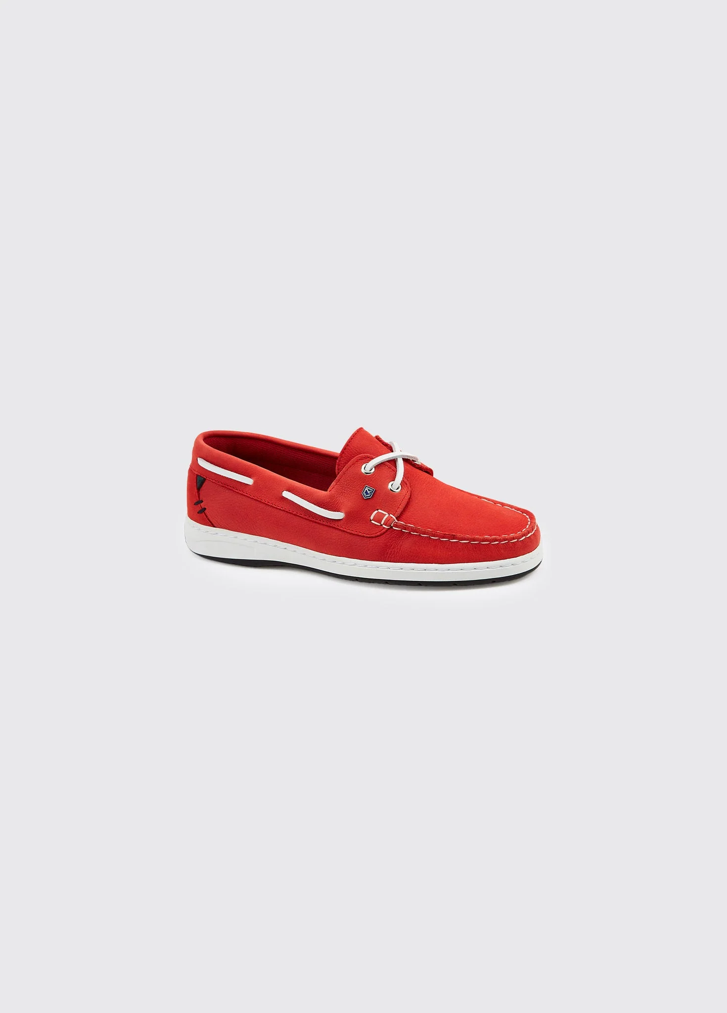 Marbella Deck Shoe - Engine Red