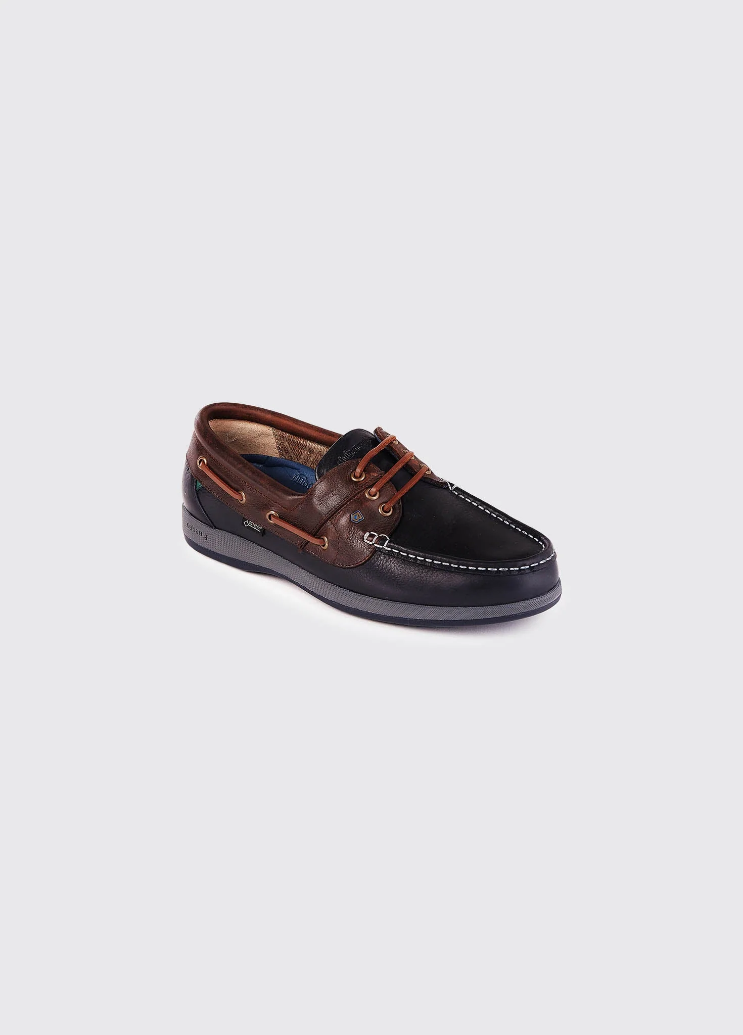Mariner GORE-TEX Lined Boat Shoe - Navy/Brown
