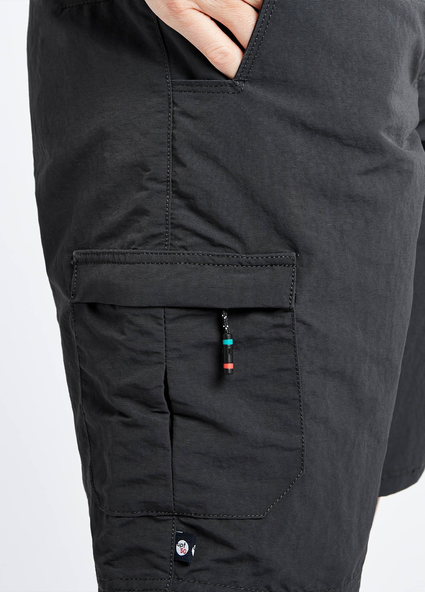 Minorca Womens Crew Shorts - Graphite