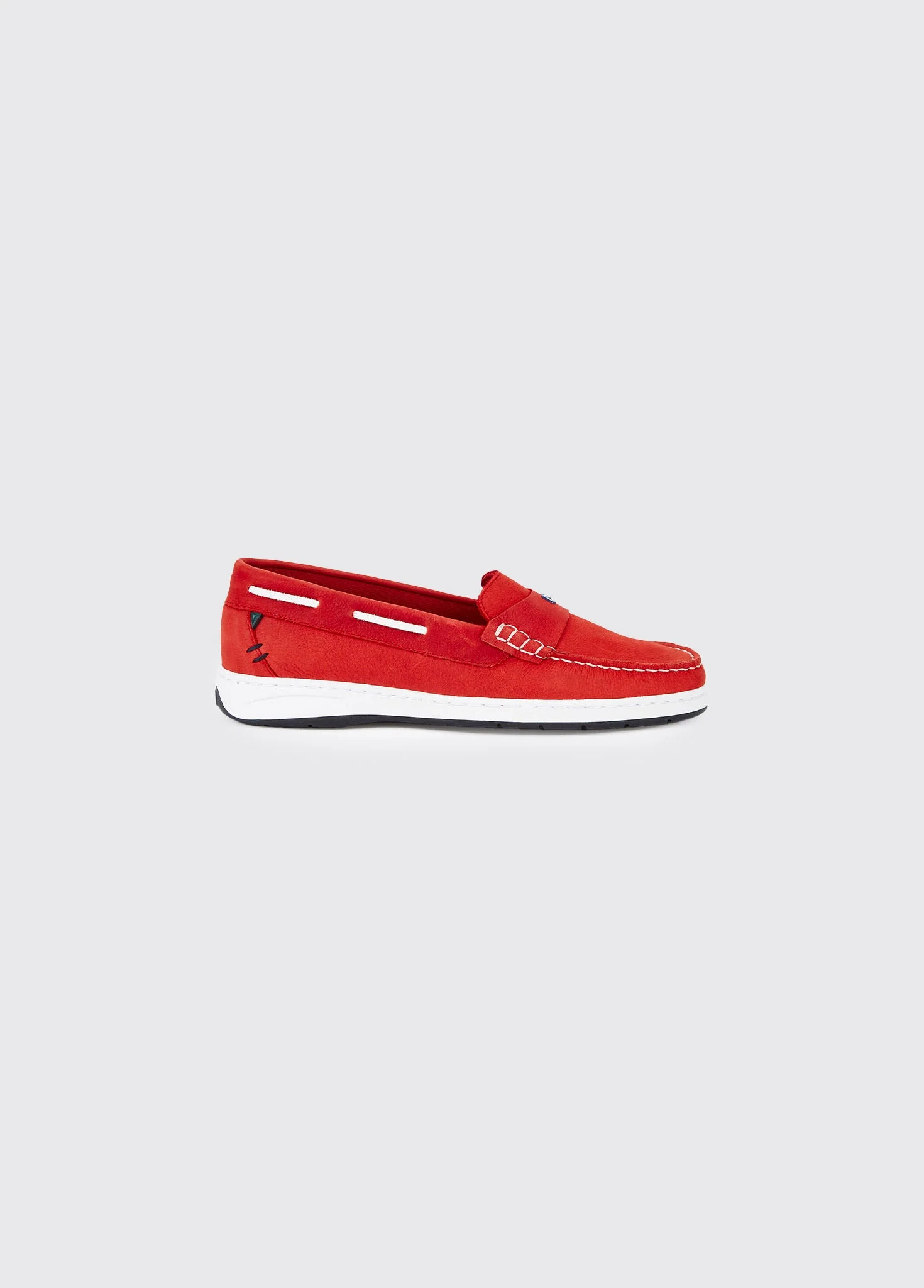 Kos Deck Shoe - Engine Red