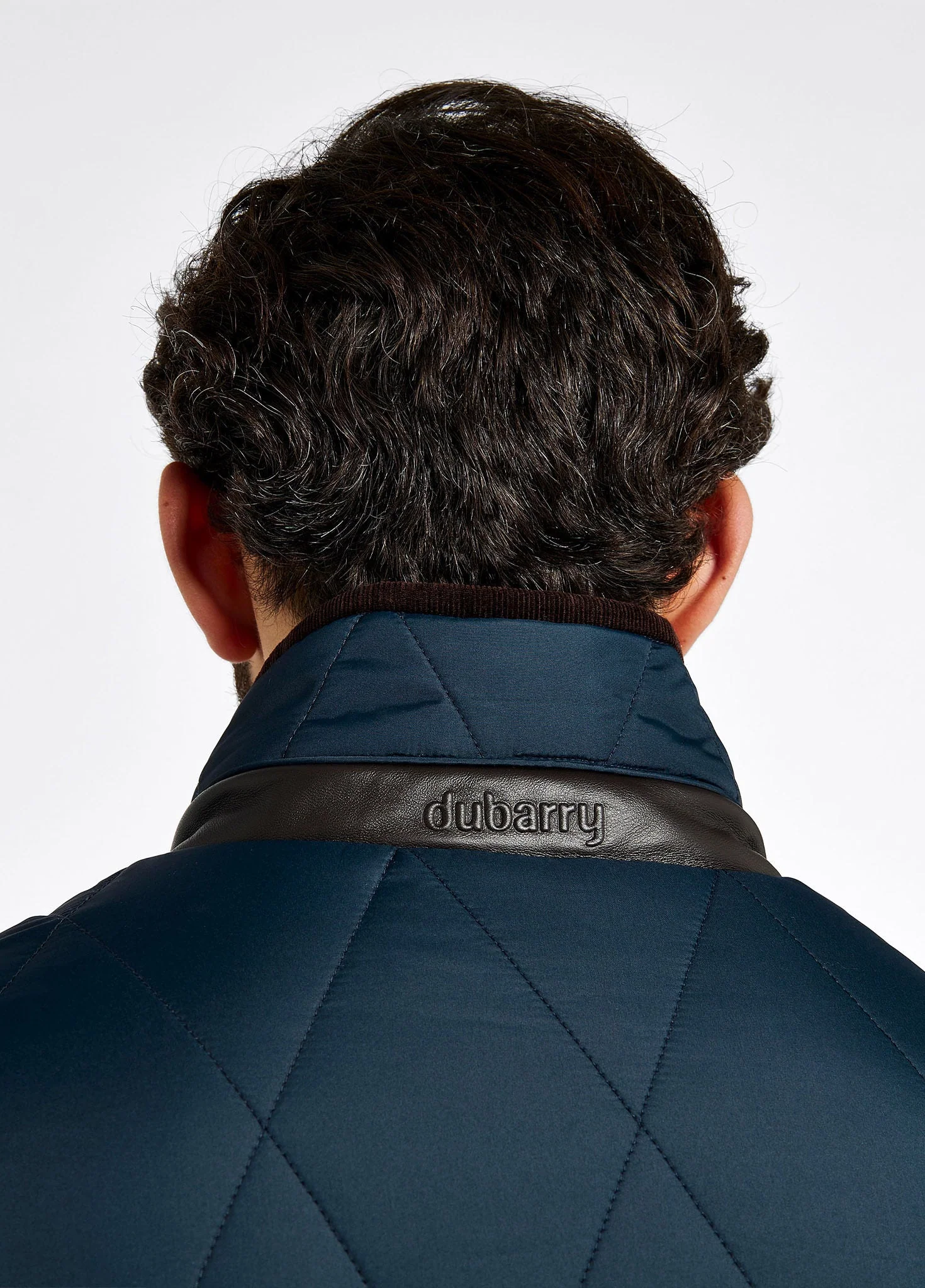 Farmley Men's Quilted Jacket - Navy