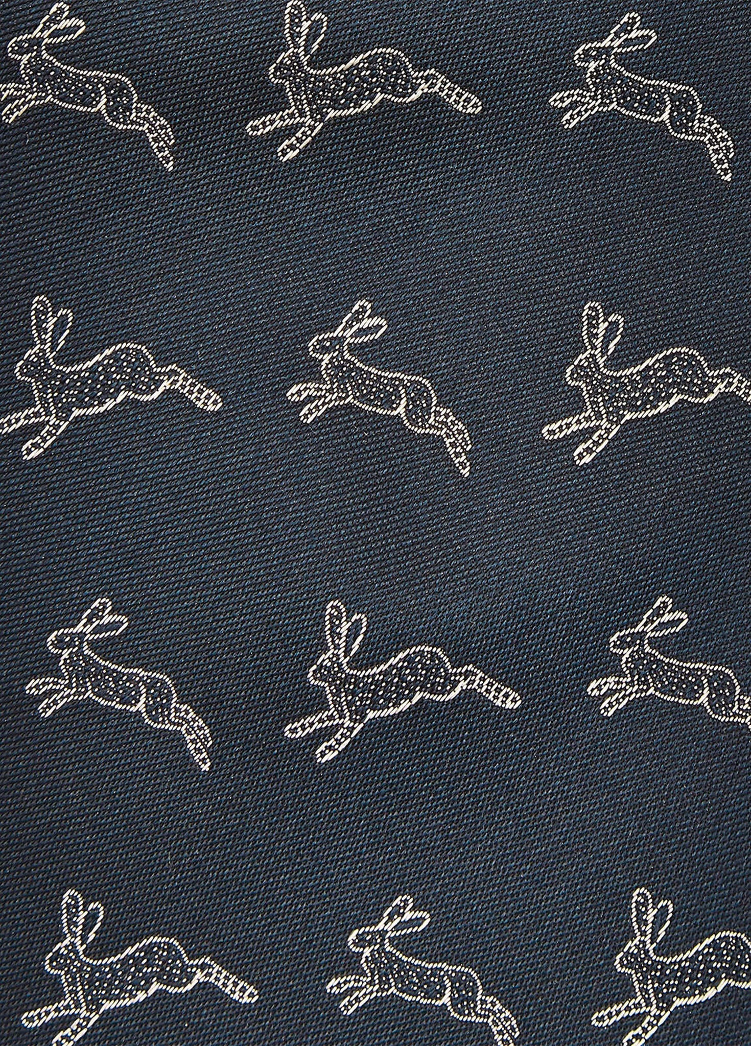 Lacken Mens Silk Tie - Navy