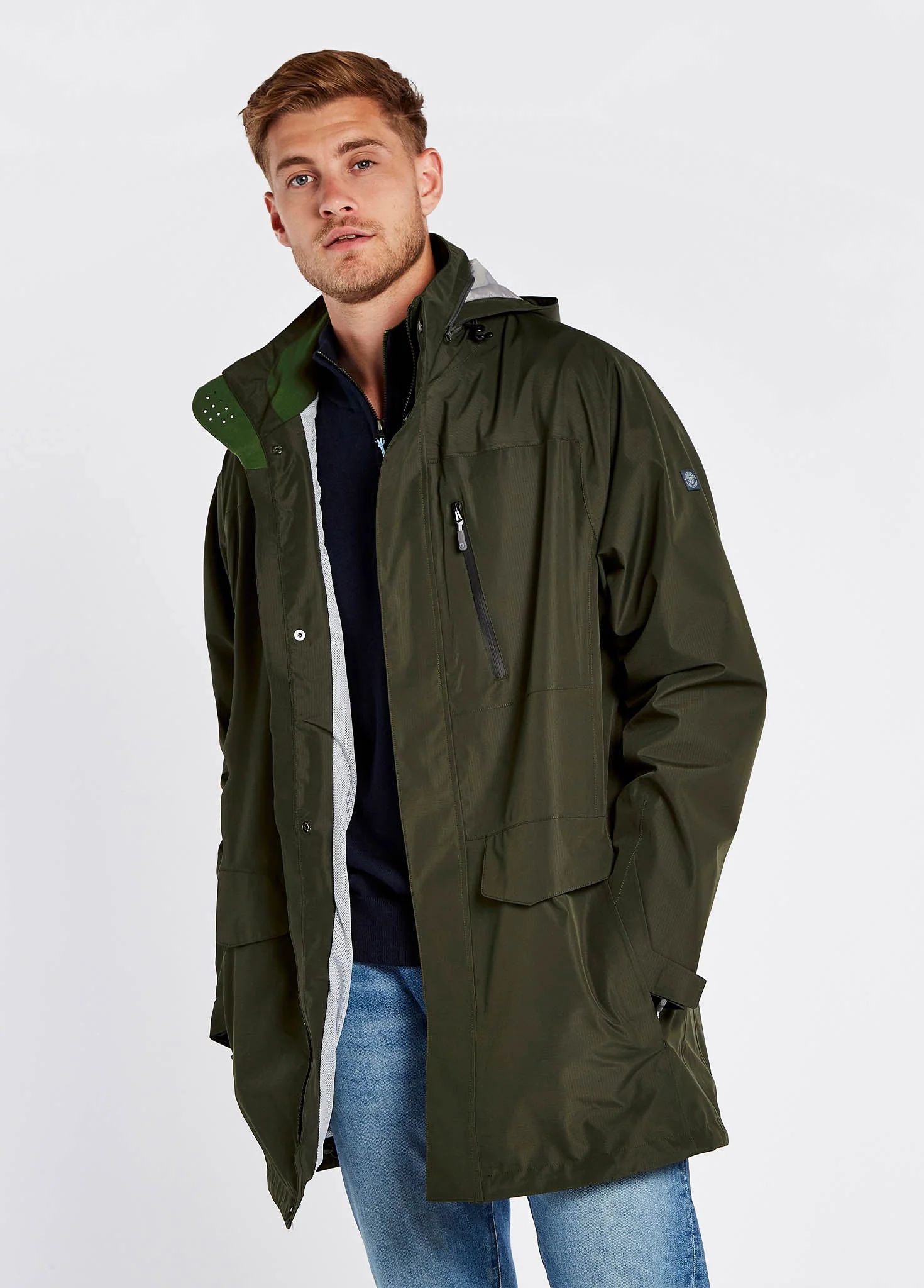 Pedlar Waterproof Jacket - Pesto