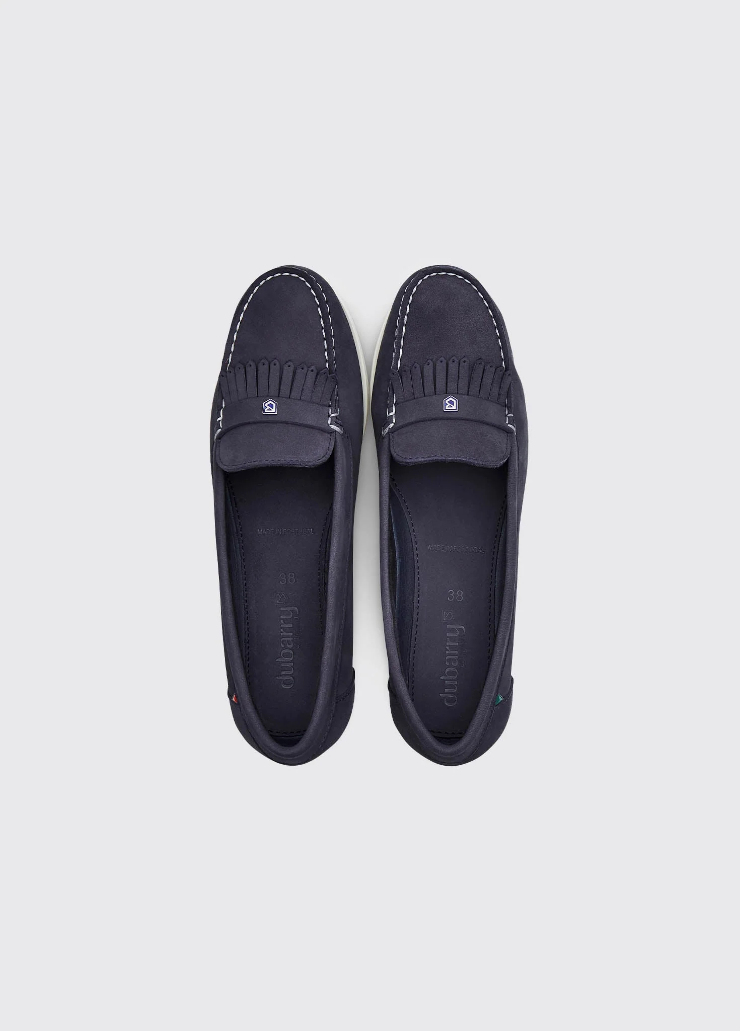 Florence Boat Shoe - Denim