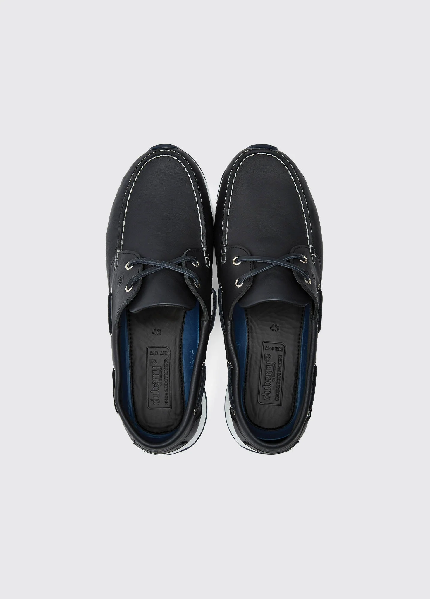 Dungarvan Lightweight Boat Shoe - Navy