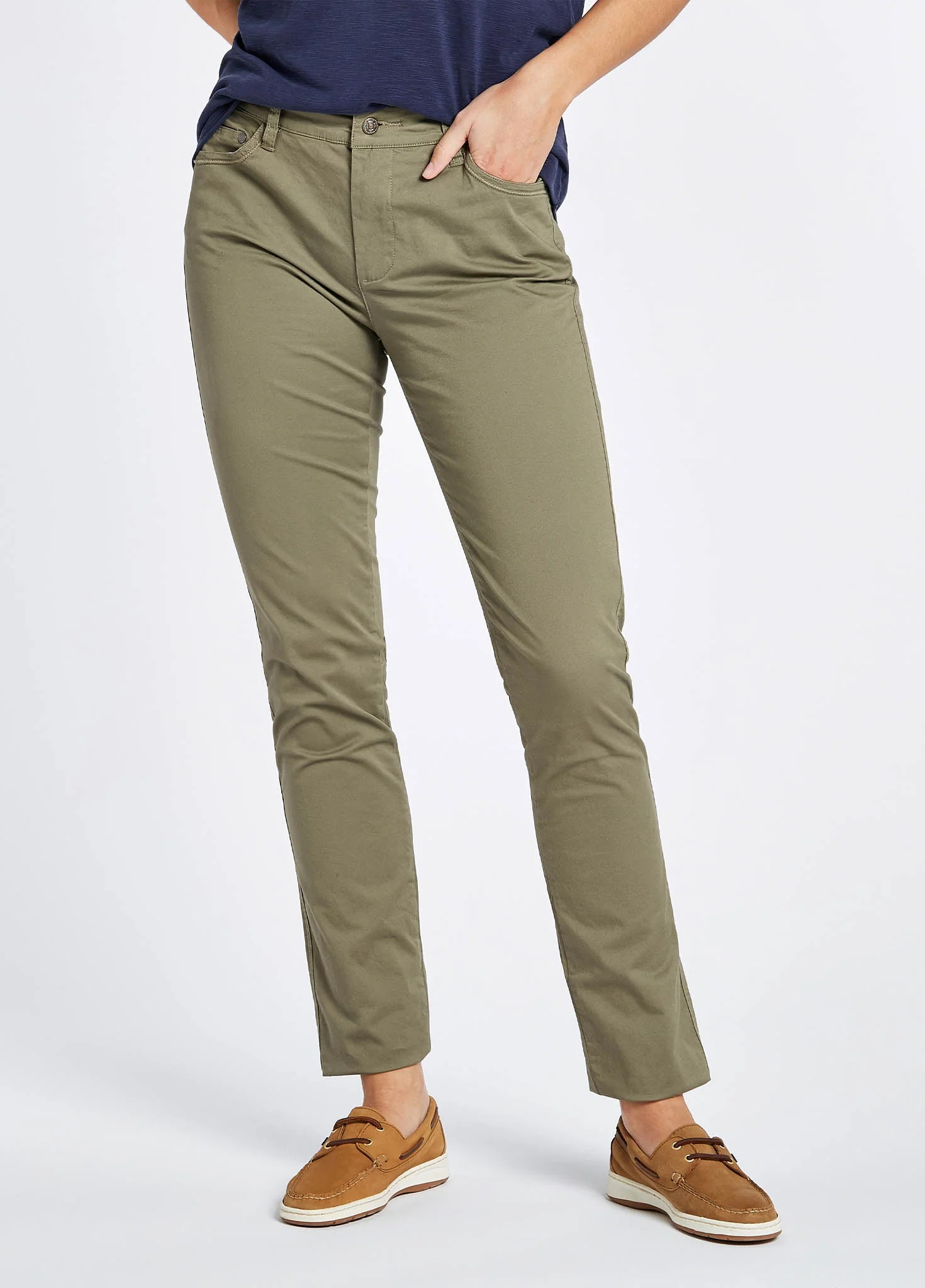 Greenway Ladies' Jeans - Pesto