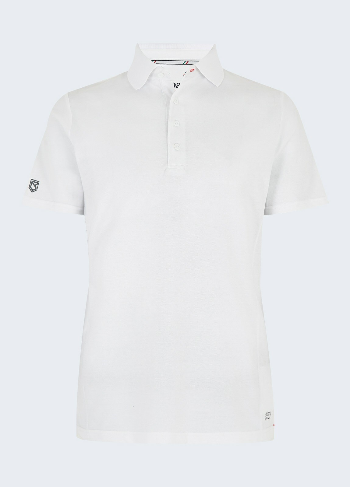 Dubarry Sorrento Unisex Short-sleeved Polo Women's Shirts White