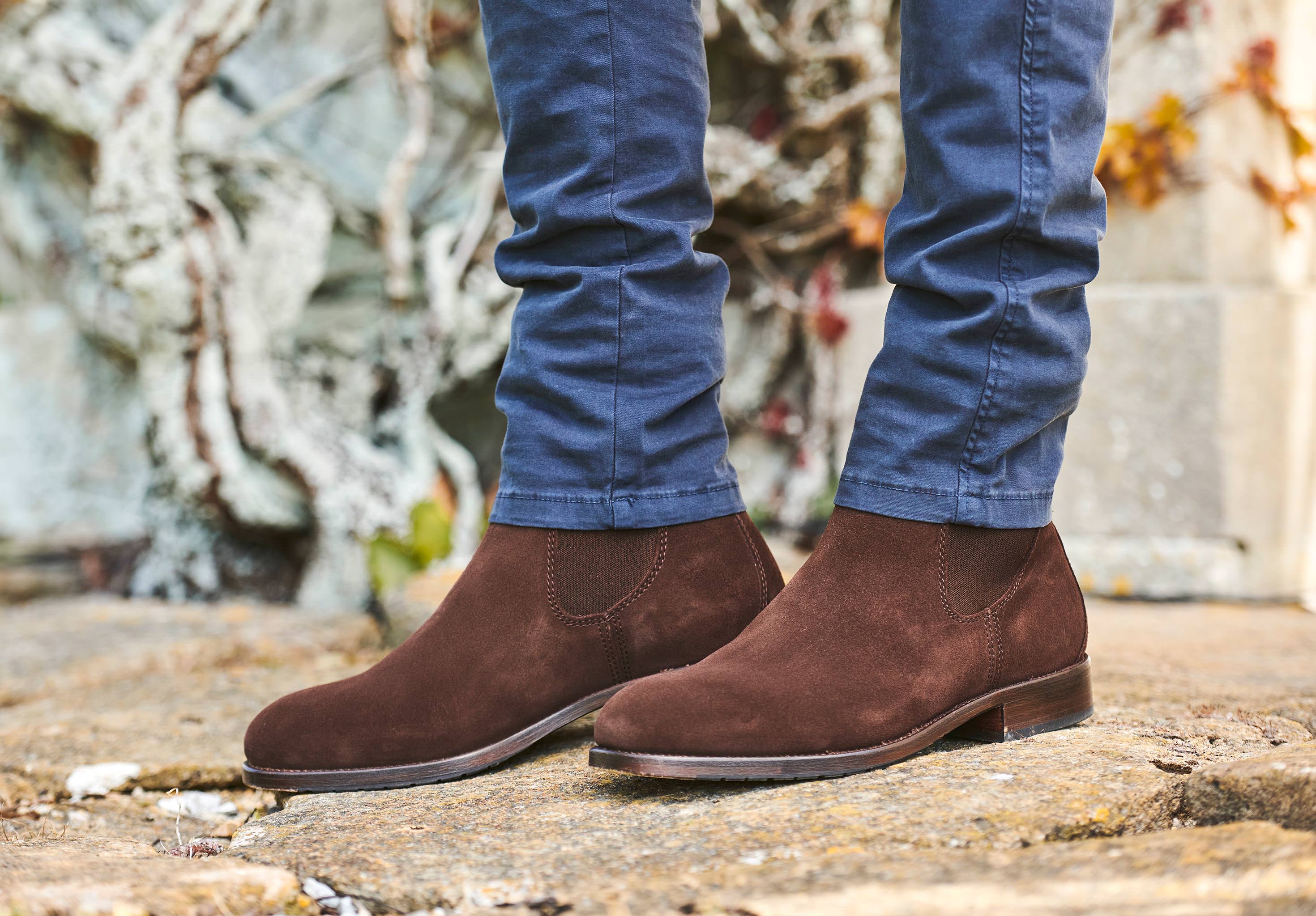Kerry Leather Soled Chelsea Boot - Cigar