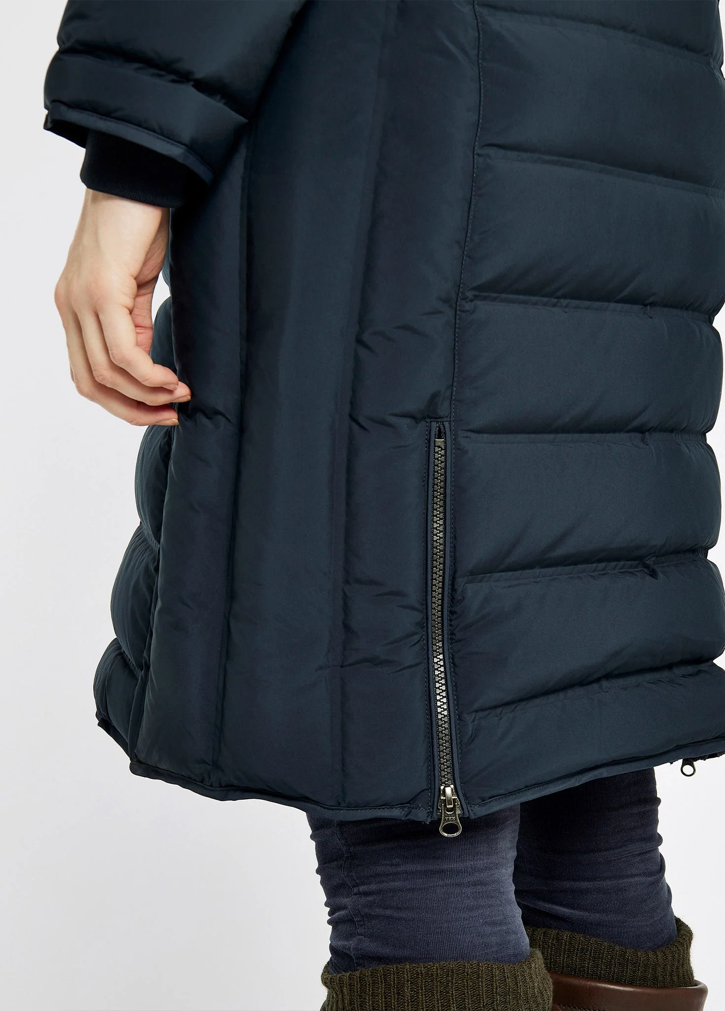 Meyers ladies' long length coat - Navy