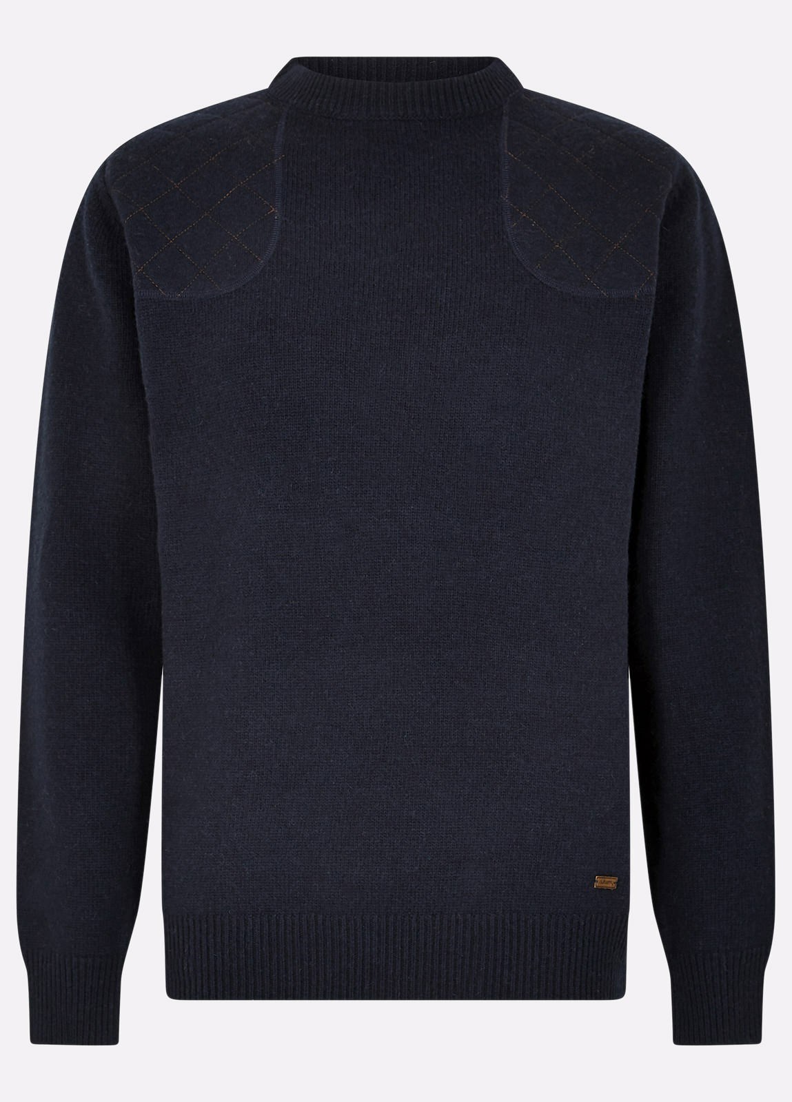 Dubarry Nolan Crew Neck Knitted Sweater Men's Knitwear Navy