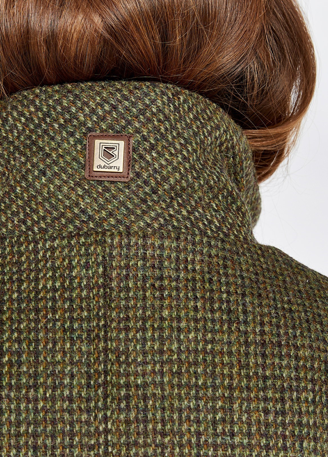 Dubarry Ballynahinch Tweed Shooting Women's Jackets Olive