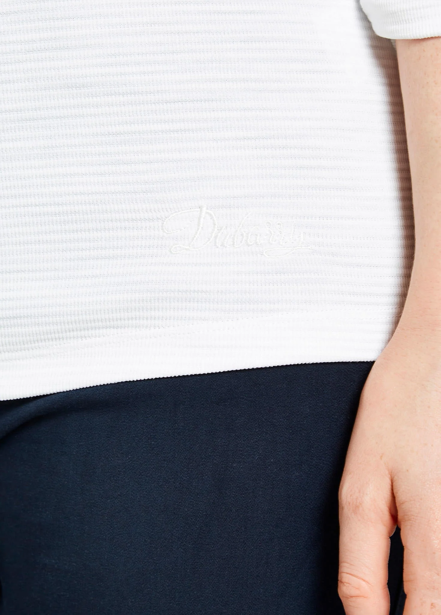 Hillgrove cowl neck top - White