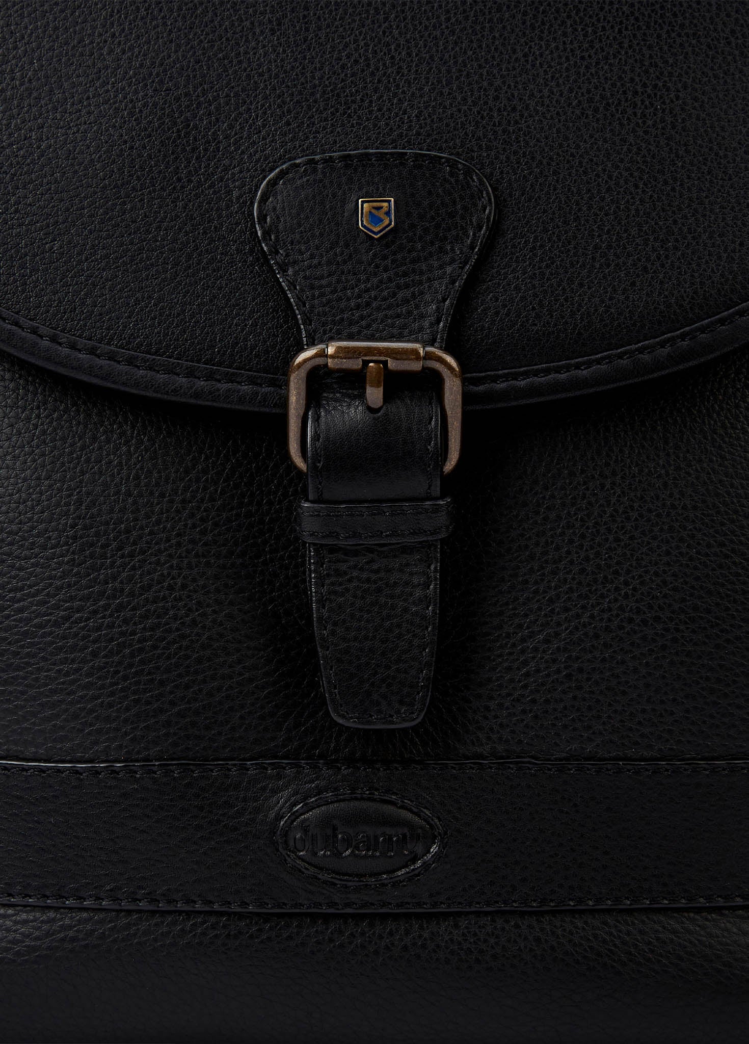 Woodburn Ladies Saddle Bag - Black