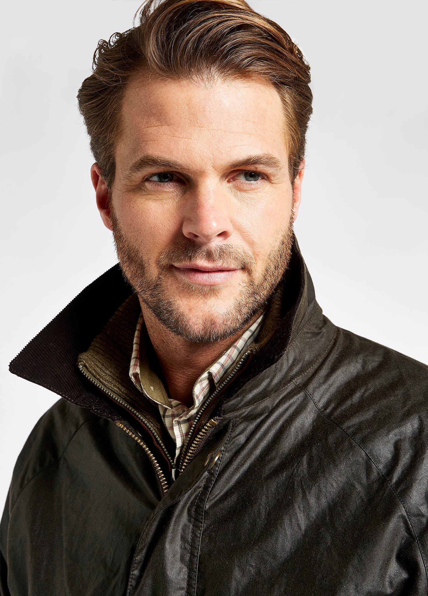 Brunswick Mens Waxed Cotton Jacket - Verdigris