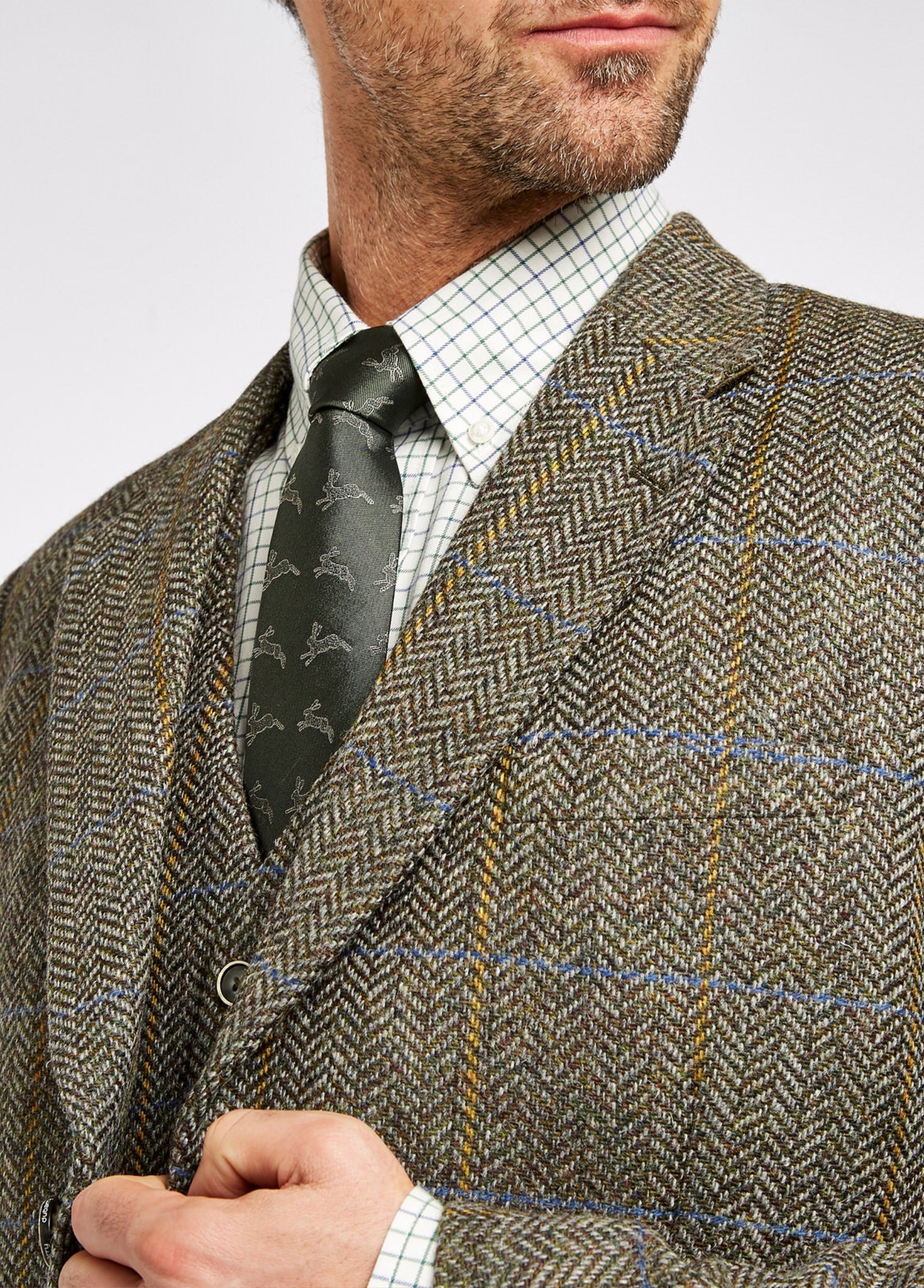 Rockingham Tweed Jacket - Woodbine