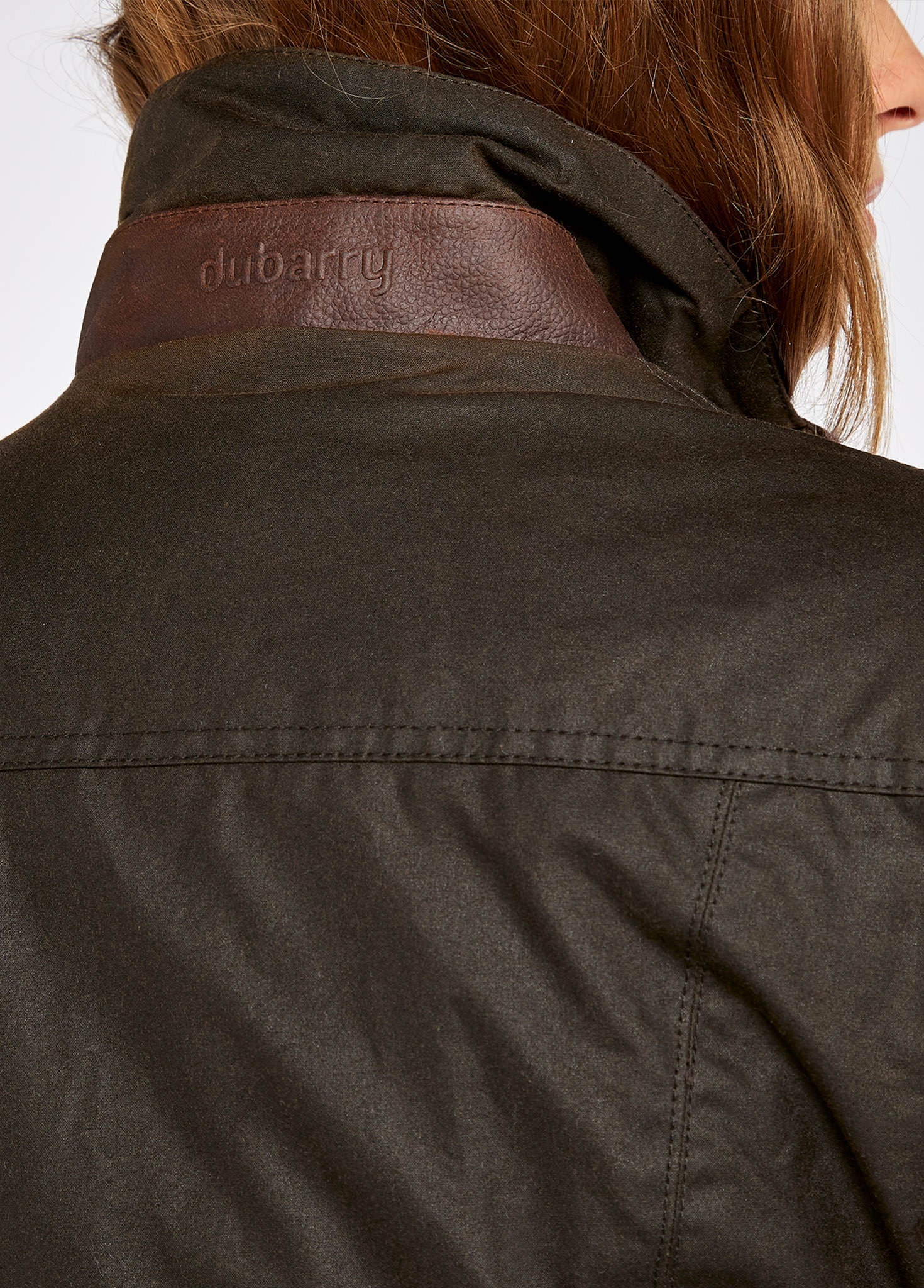 Mountrath Ladies Waxed Cotton Jacket - Olive